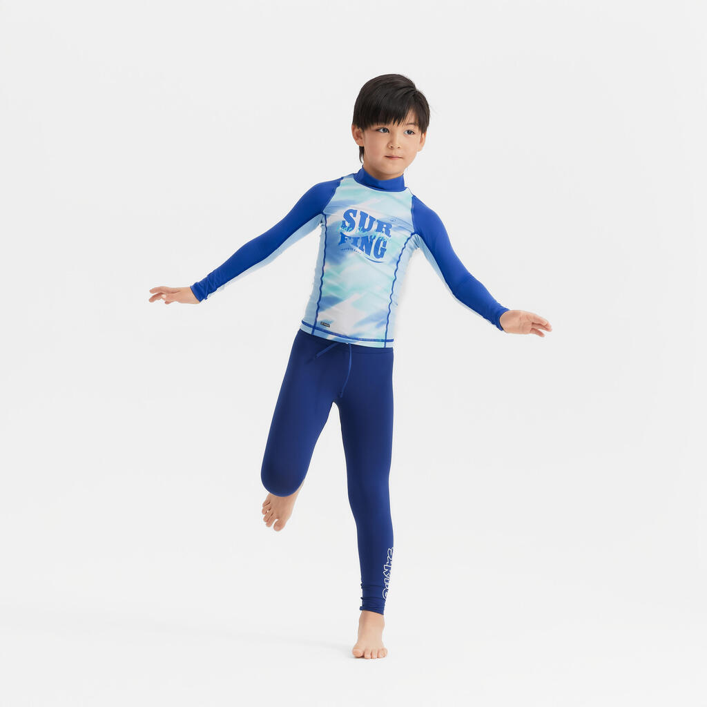 Surfing JR UV LEGGING 500 BLUE