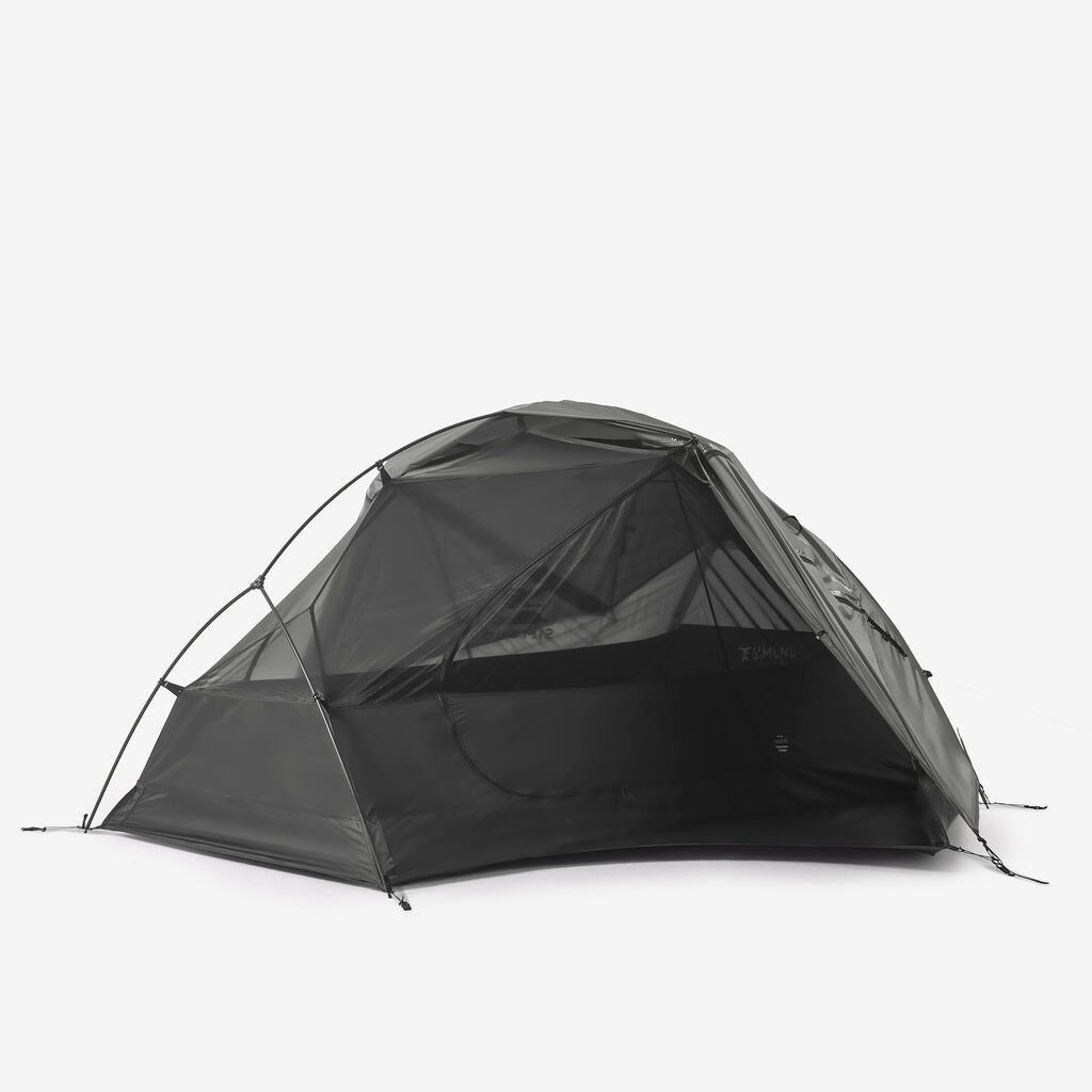 2-person dome trekking tent MT900, lightweight and free-standing