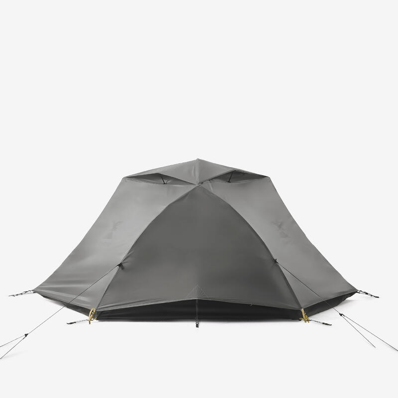 2 Kişilik Outdoor Trekking Çadır - Gri/Siyah - MT900