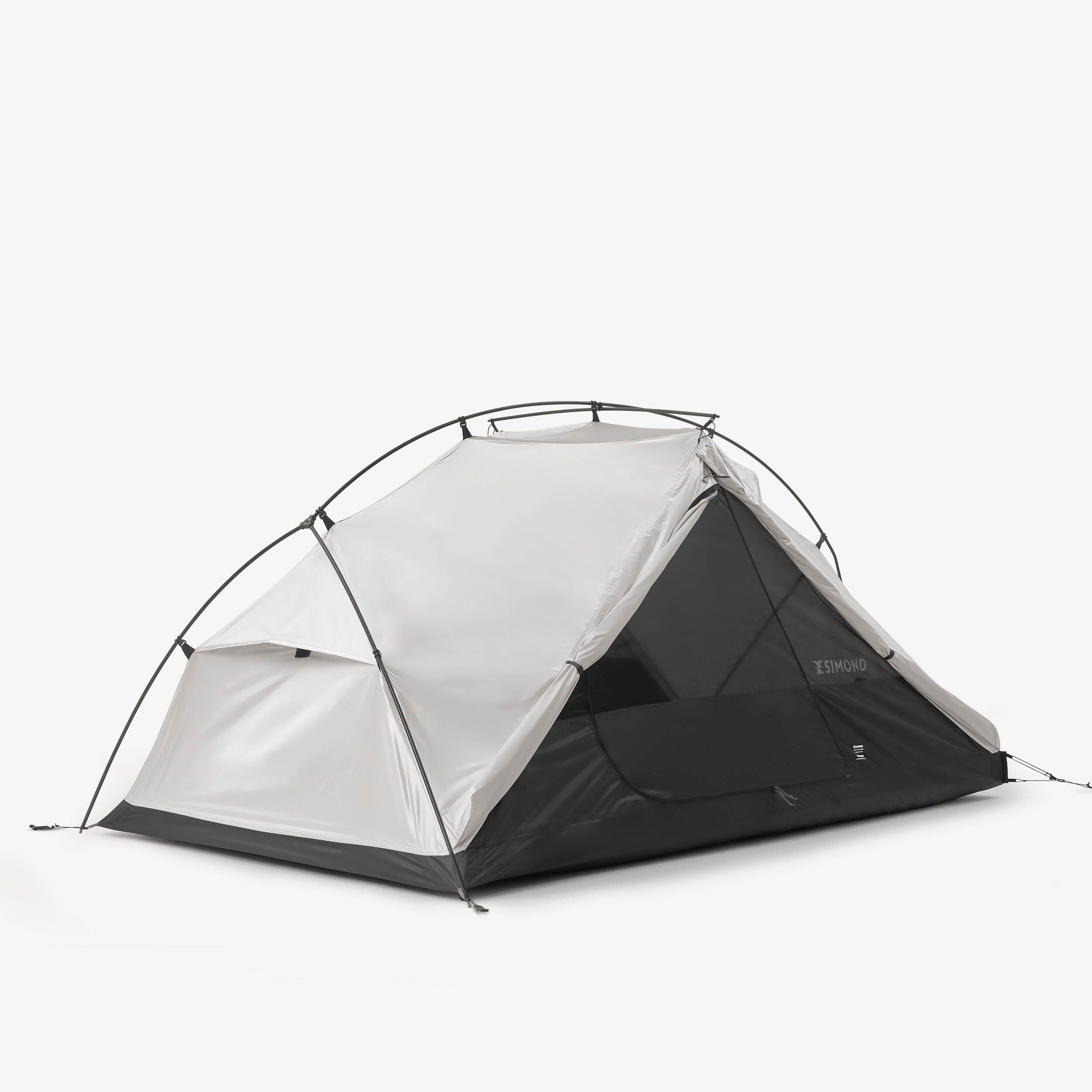 KingCamp MONDOME II Campingtent voor 2 personen, ultralichte waterdichte koepeltent, compact en rugzakvriendelijk, ideale tent voor kamperen, trekking en outdoor