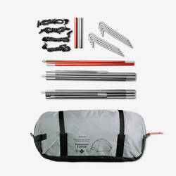 2-person dome trekking tent - MT500 Mesh