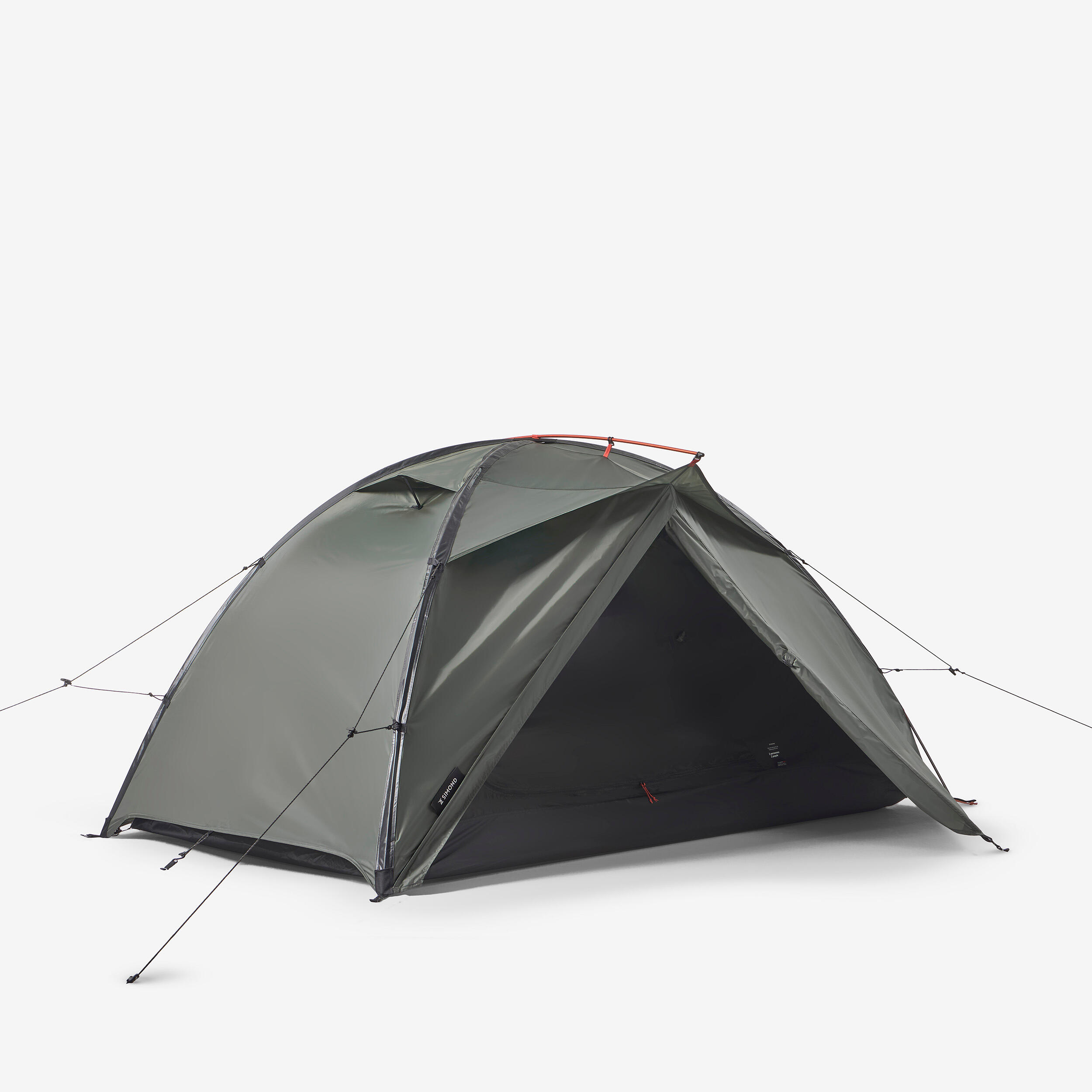 Cort Structura Autoportanta, Forma De Dom Trekking Mt500 2 Persoane