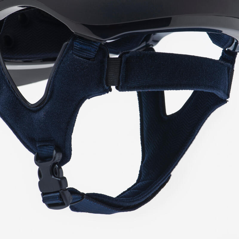 Casque équitation adulte et enfant - 520 bleu cosmos