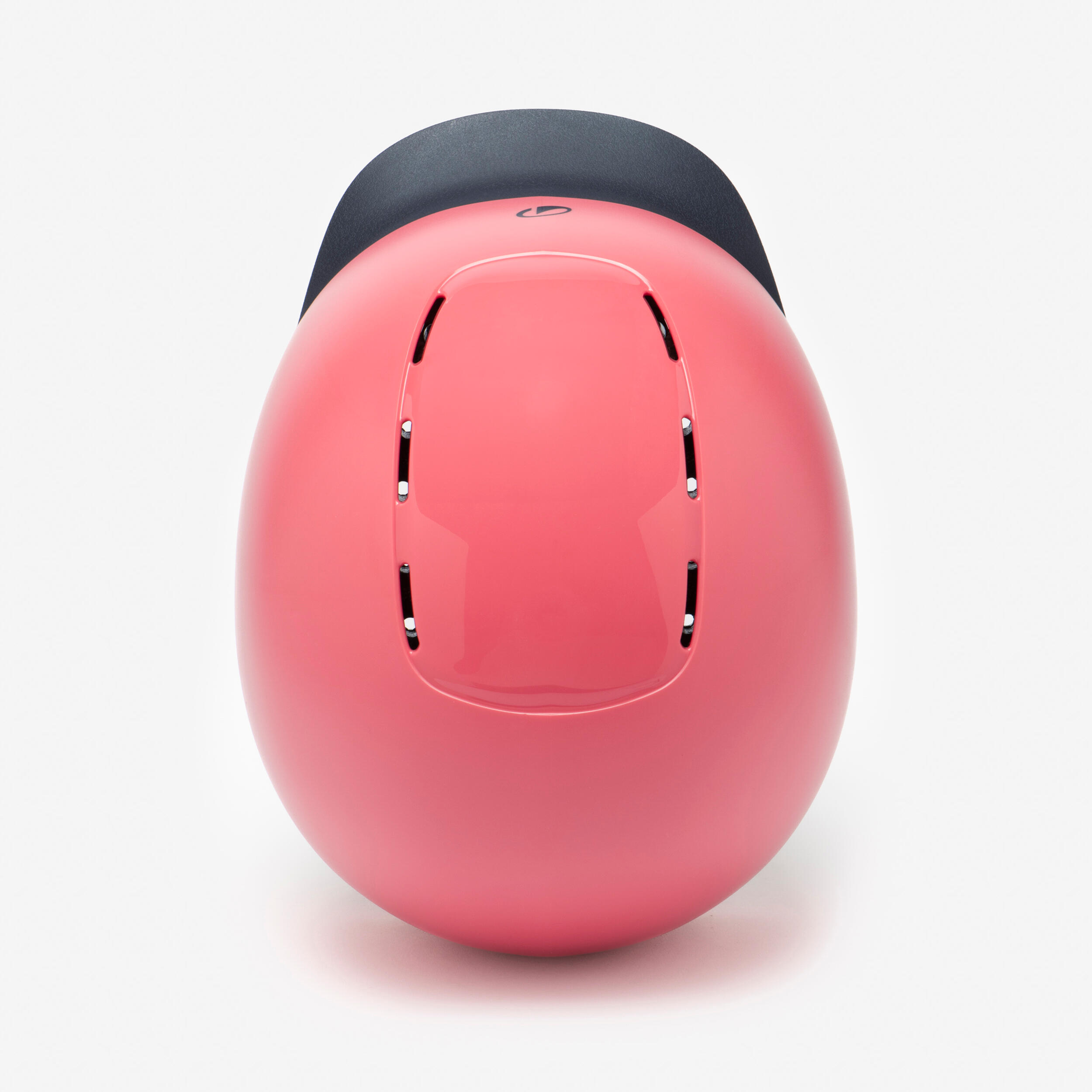 Casque équitation adulte et enfant - CH100 Rose litchi / Bleu cosmos 3/7