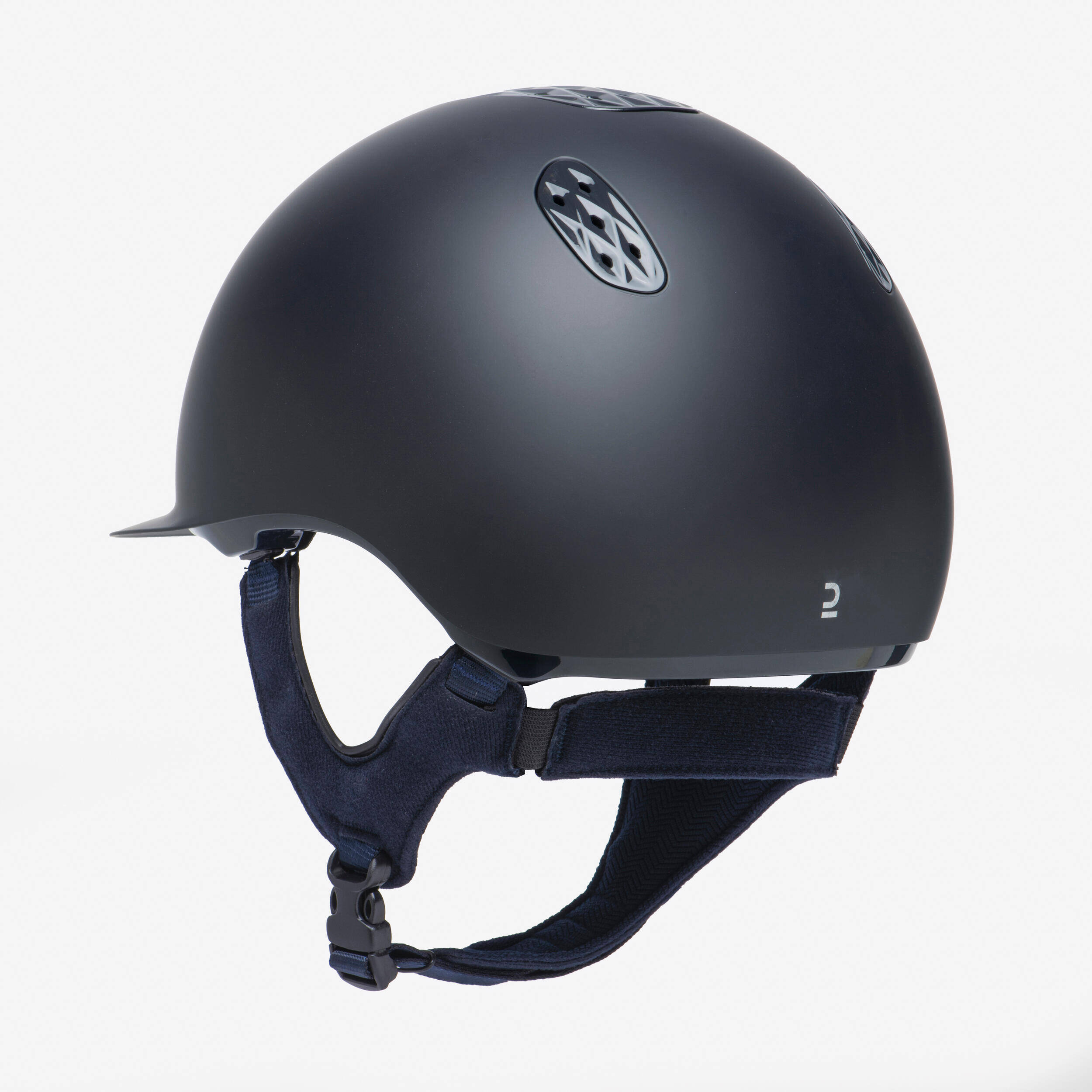 Adult and Kids' Horse Riding Helmet 520 - Cosmic Blue -  2