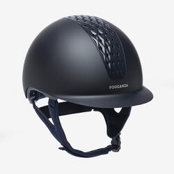 Casco Equitación 520 Adulto/Niños Azul Cosmos