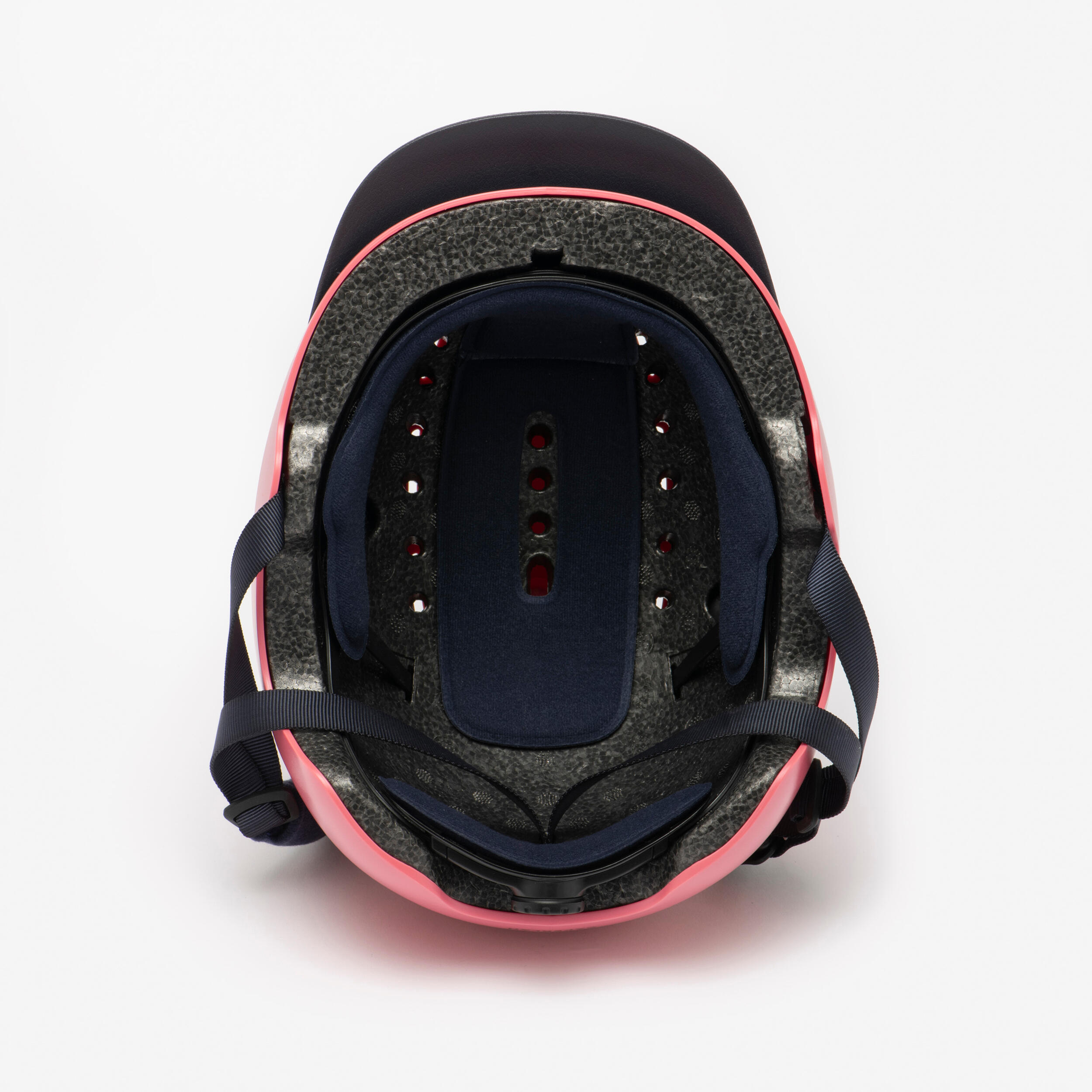 Casque équitation adulte et enfant - CH100 Rose litchi / Bleu cosmos 4/7