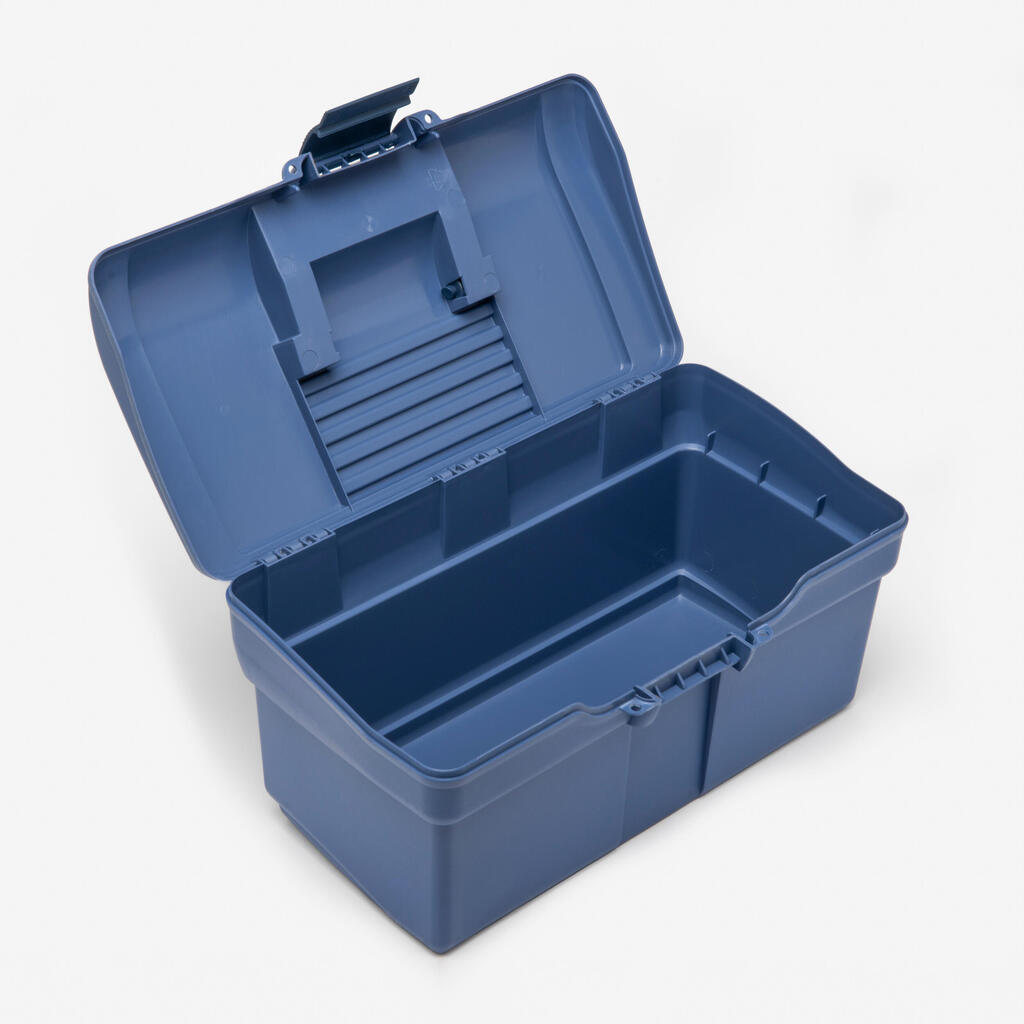 Horse Riding Grooming Box 300 - Blue/Midnight Blue