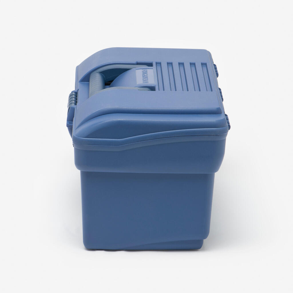 Horse Riding Grooming Box 300 - Blue/Midnight Blue