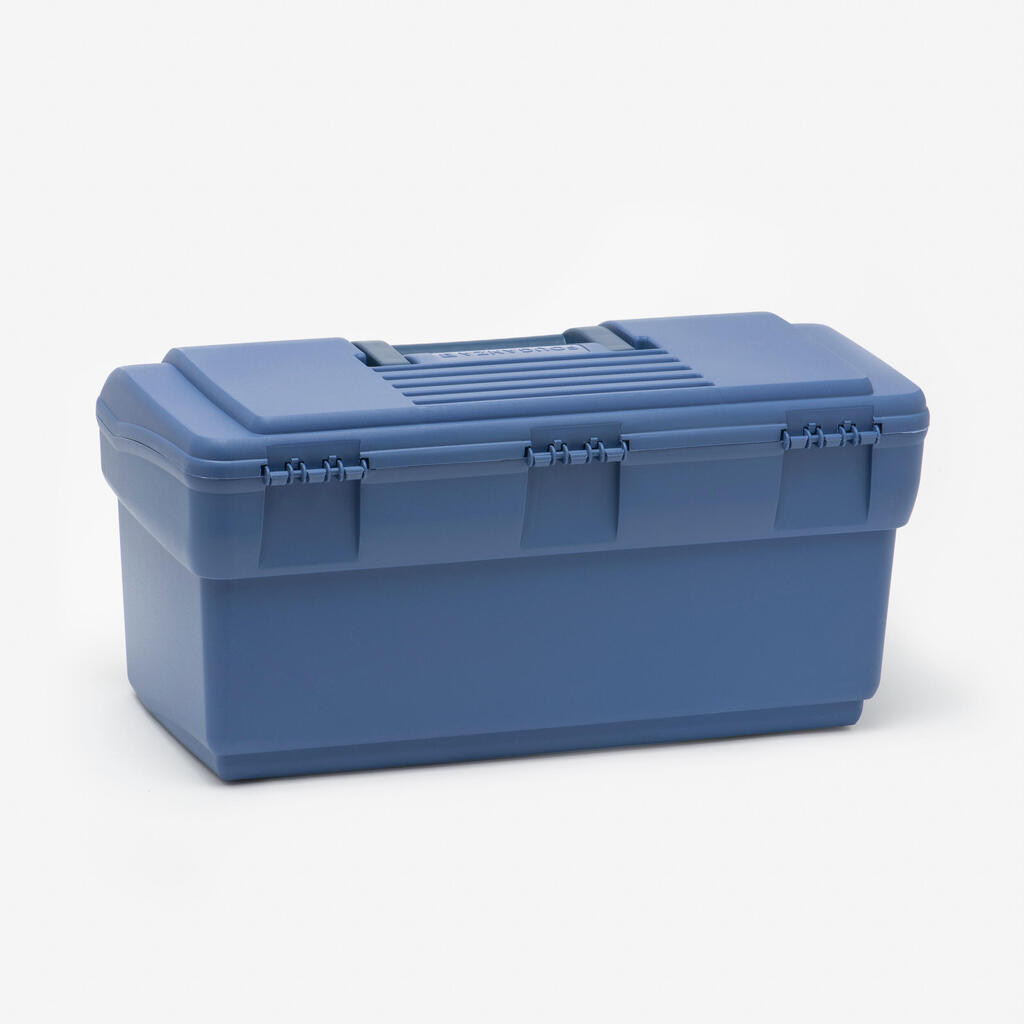Horse Riding Grooming Box 300 - Blue/Midnight Blue