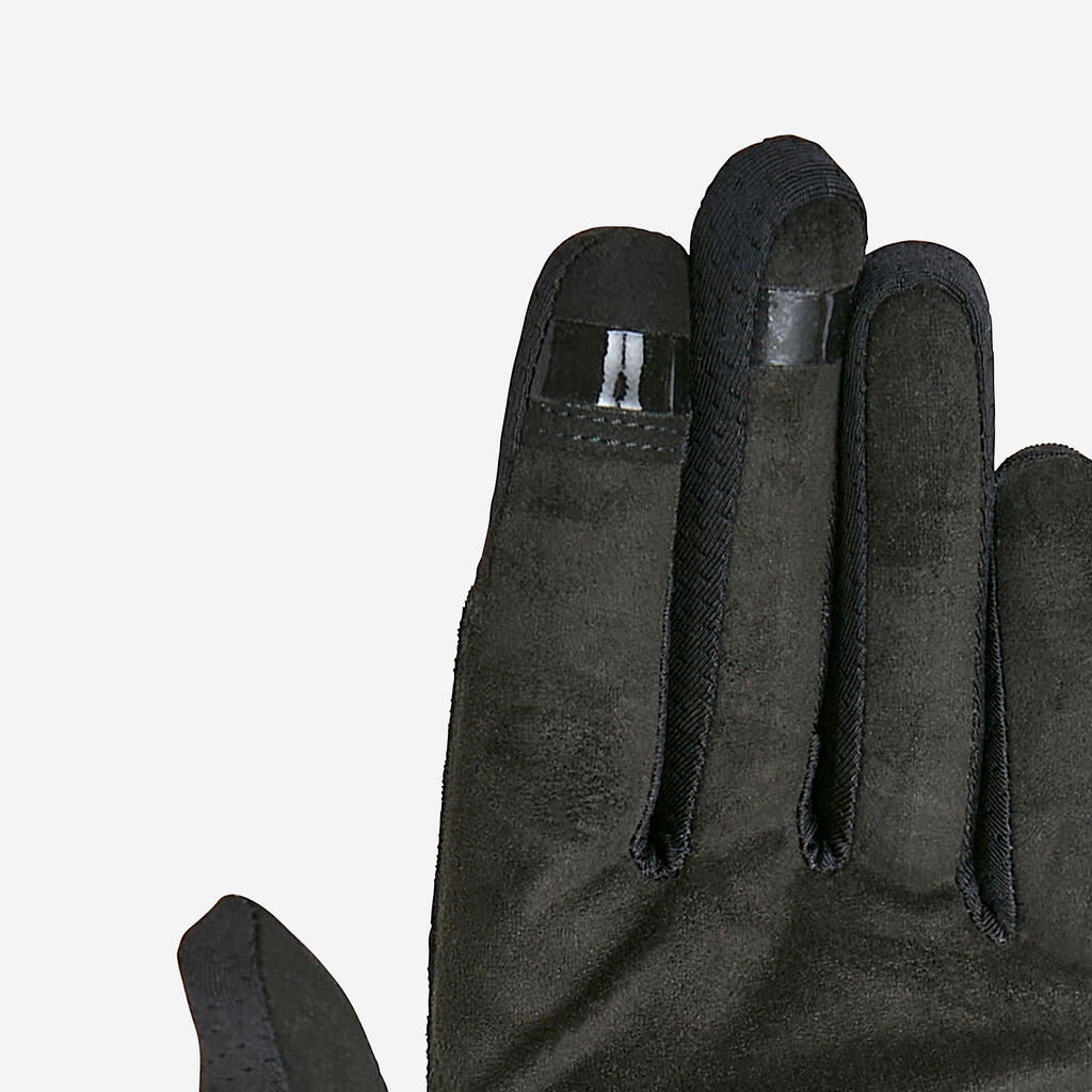 Gants de vélo réspirants, Noir