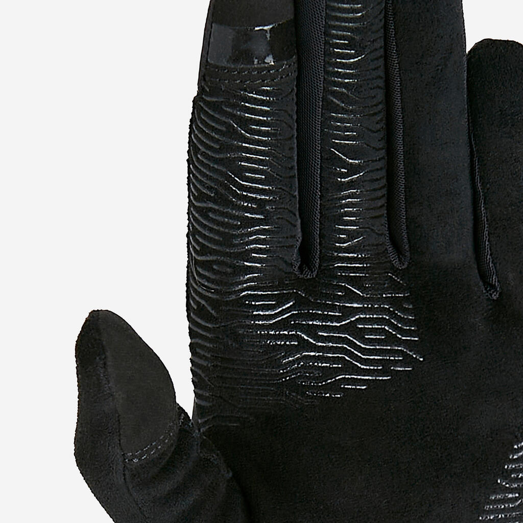 D30® Protective cycling gloves - Black
