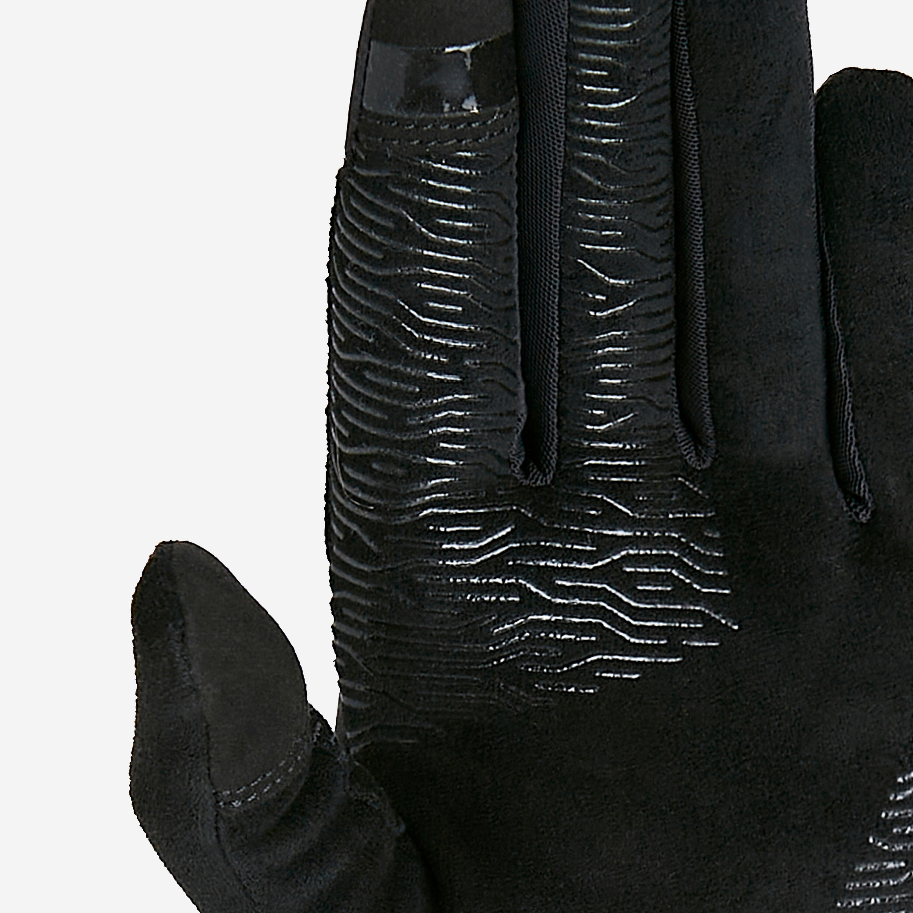 Beschermende fietshandschoenen in D3O® zwart 4/6