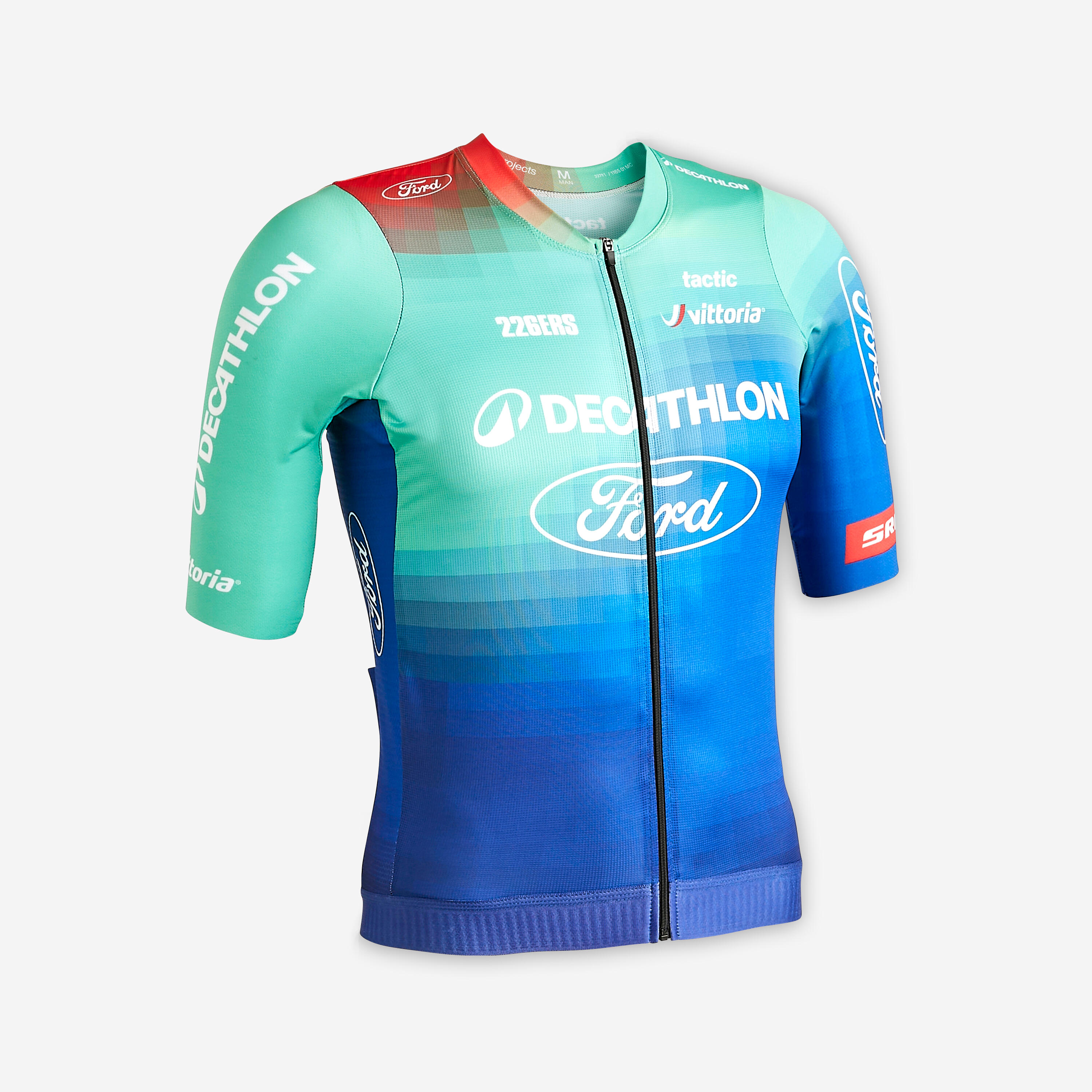 Cyklistický dres Decathlon Ford Racing team replica  7/9