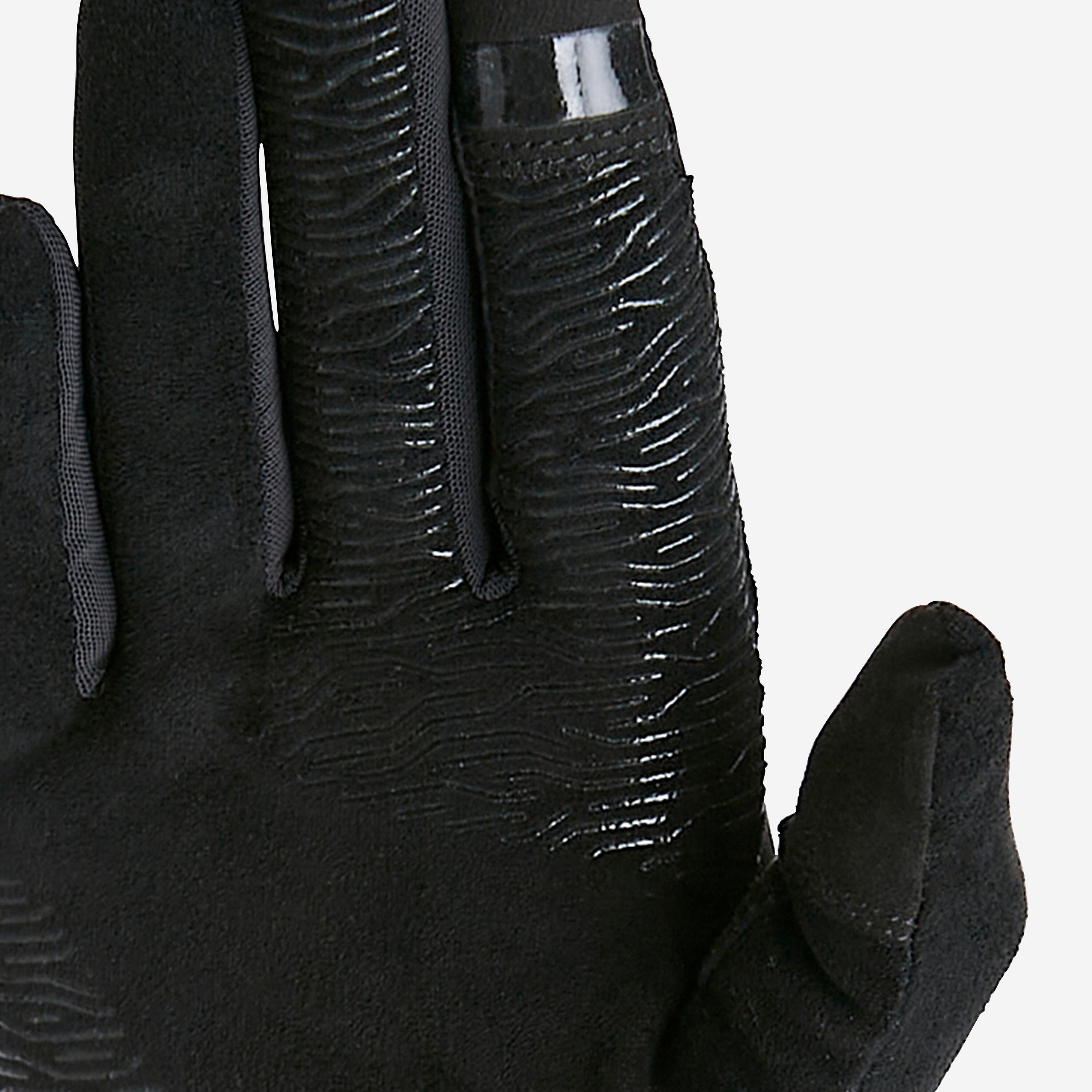 Beschermende fietshandschoenen in D3O® zwart 3/6