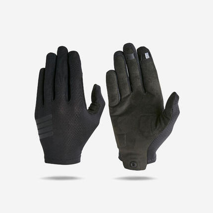 Gants de vélo VTT respirants, 100 noir
