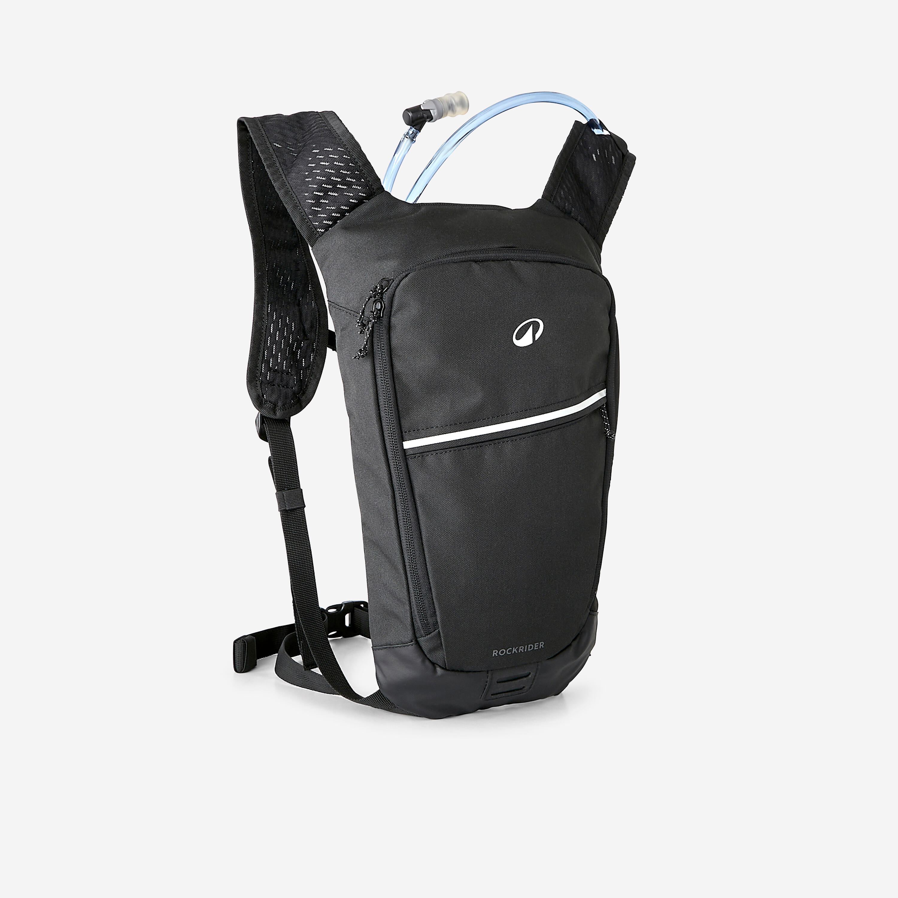 Decathlon UK Rockrider Cycling Biking Hydration Backpack 4l / 1l - Black | FREE Click & Collect at Stores and Asda. 365 Days return available.