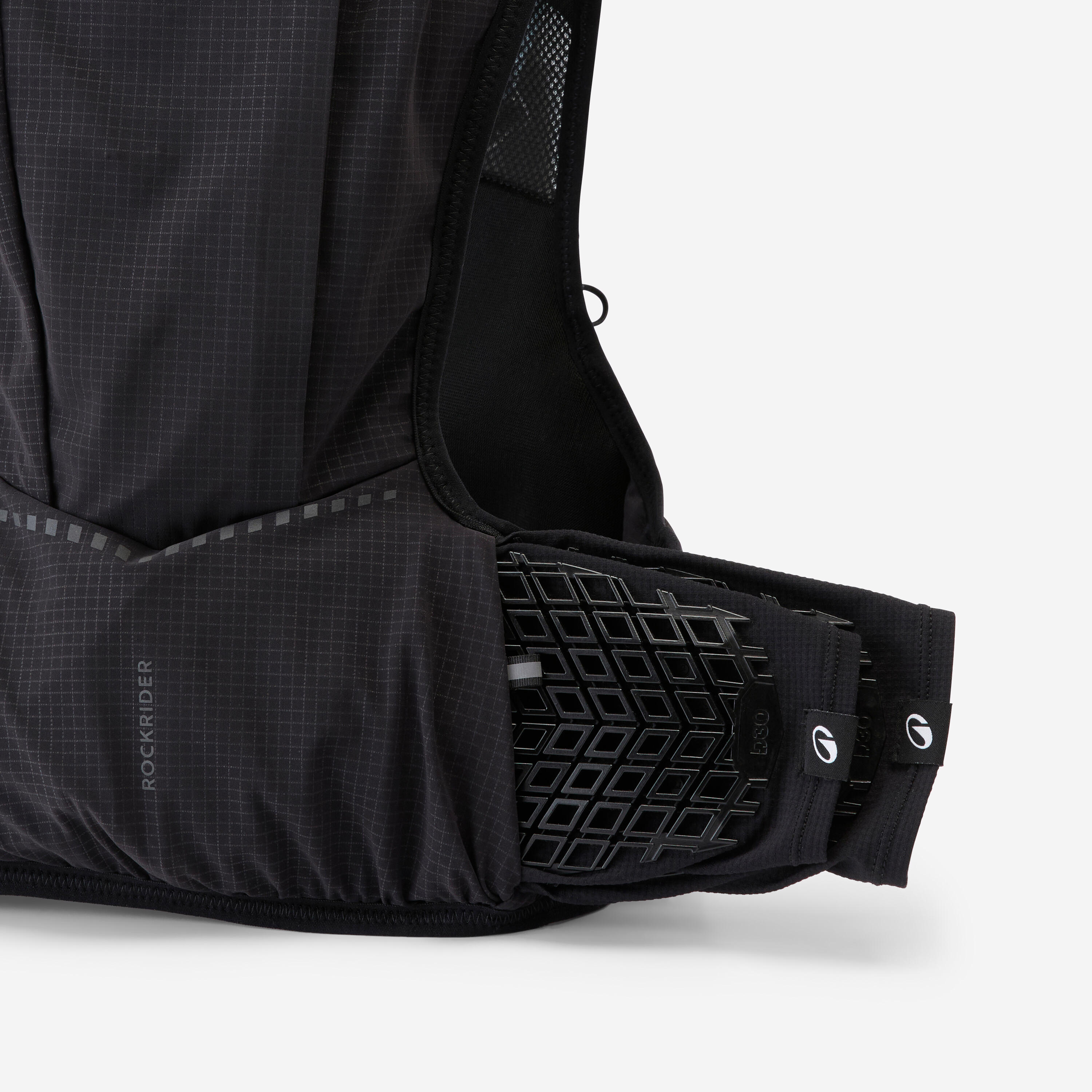 Bike Hydration Vest 3 L + Water Wladder 2 L, Black - ROCKRIDER