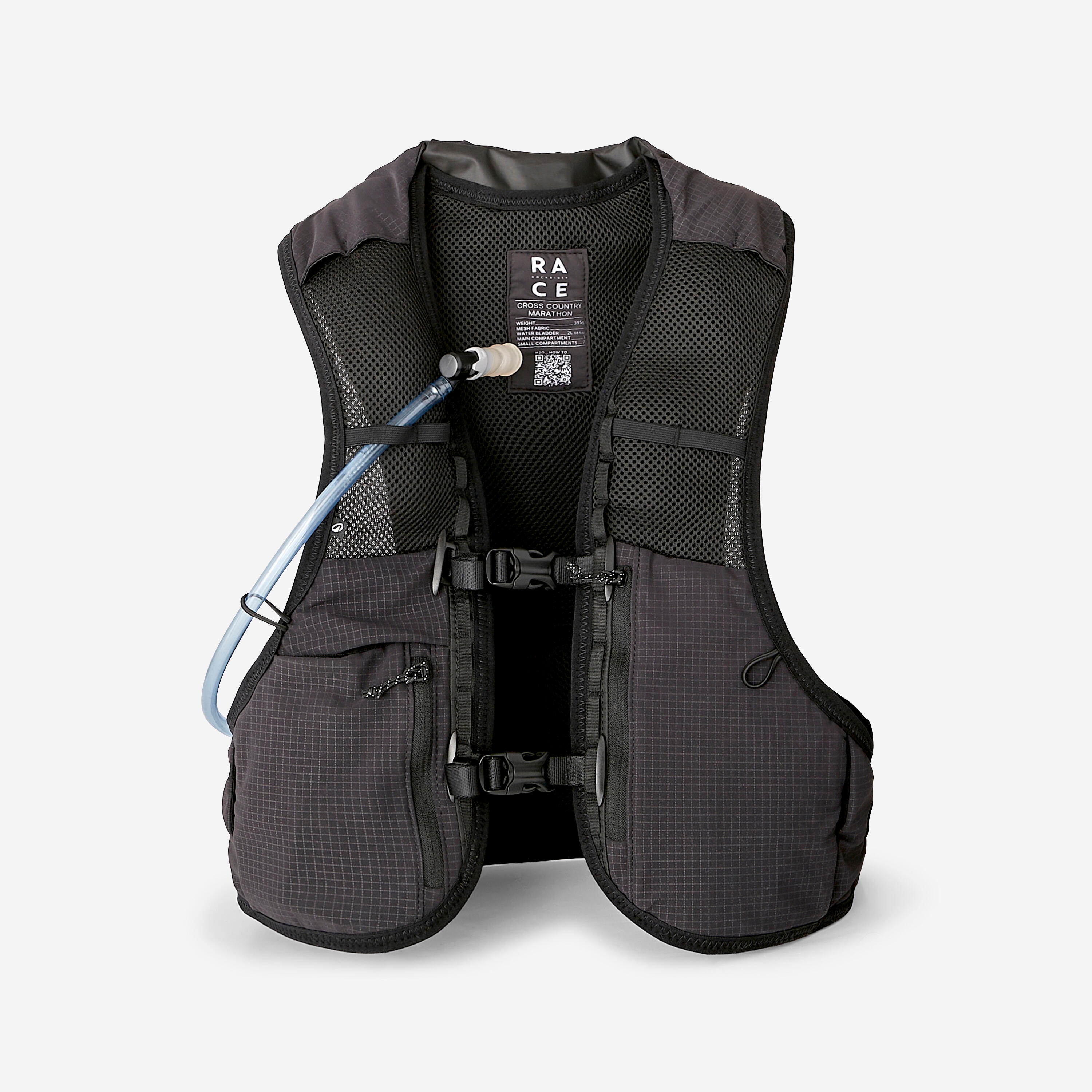 Chaleco Hidratación Ciclismo Negro 3 L / 2 L 17/23
