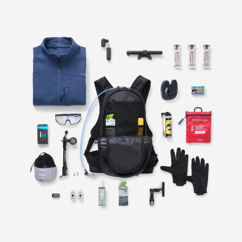 Sac à dos hydratation de vélo, VTT, 12L / 2L, Noir