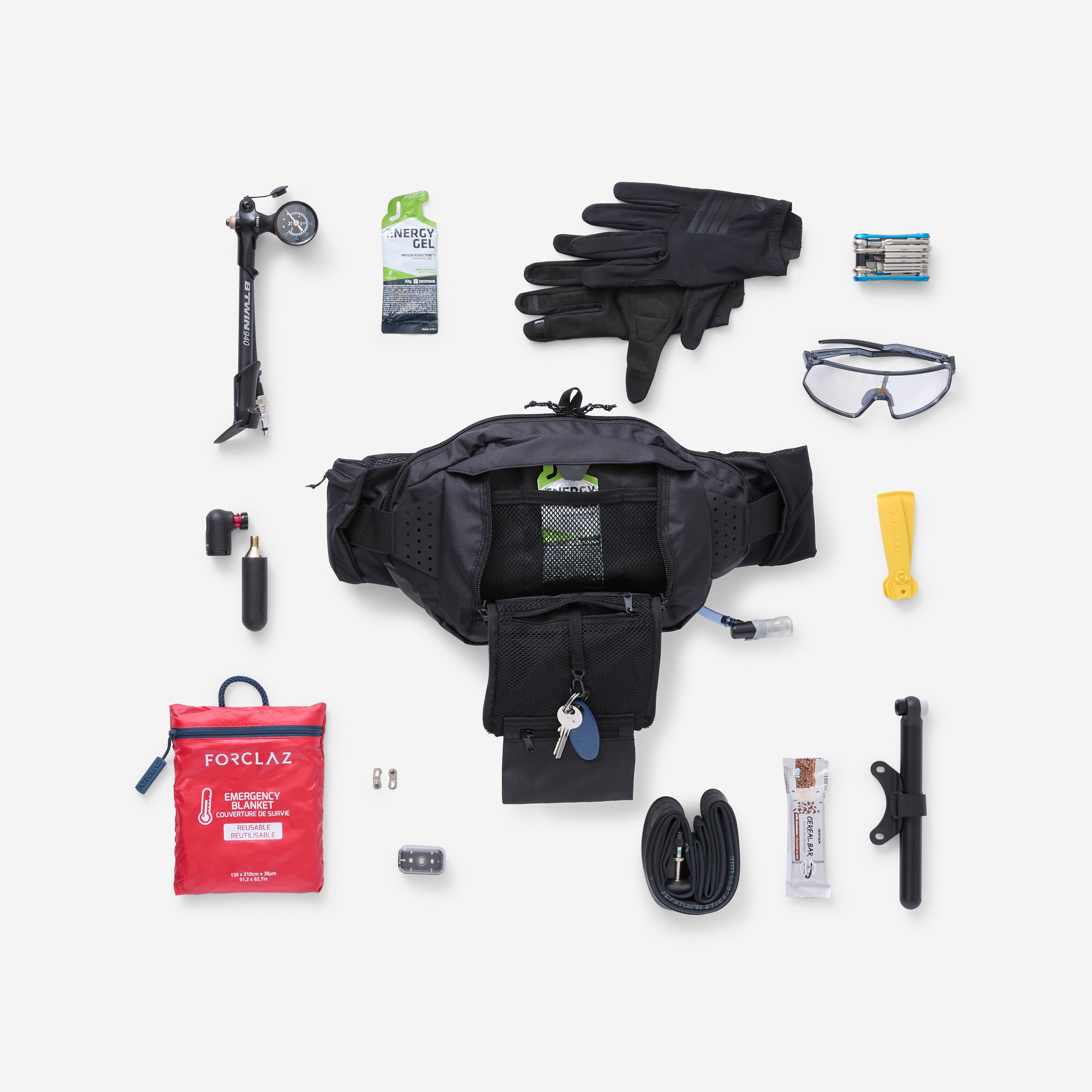 Mountain Bike Hydration Belt 4 L/1.5 L