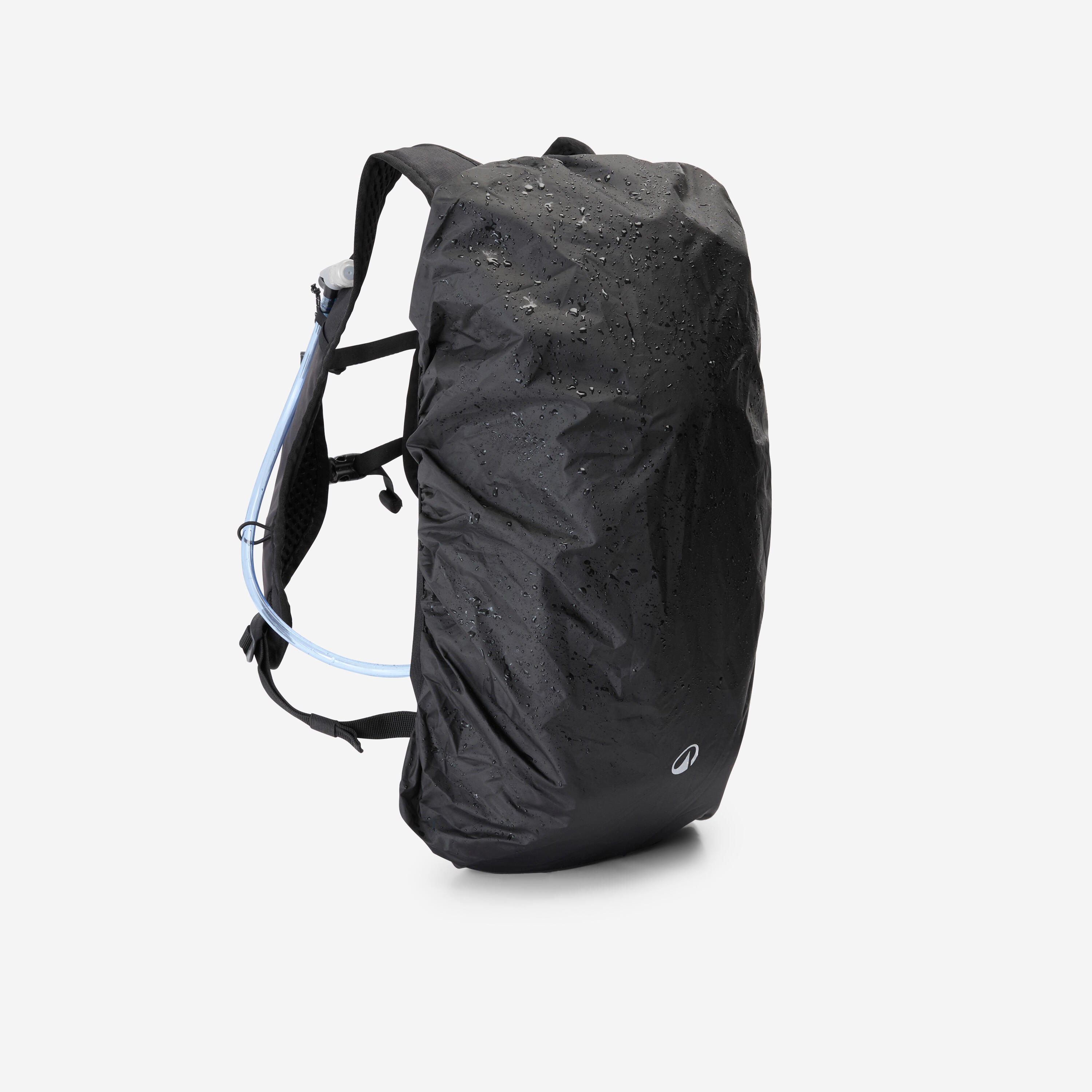 Cycling Hydration Bag 12 L + Water Bladder 2 L - Black - ROCKRIDER