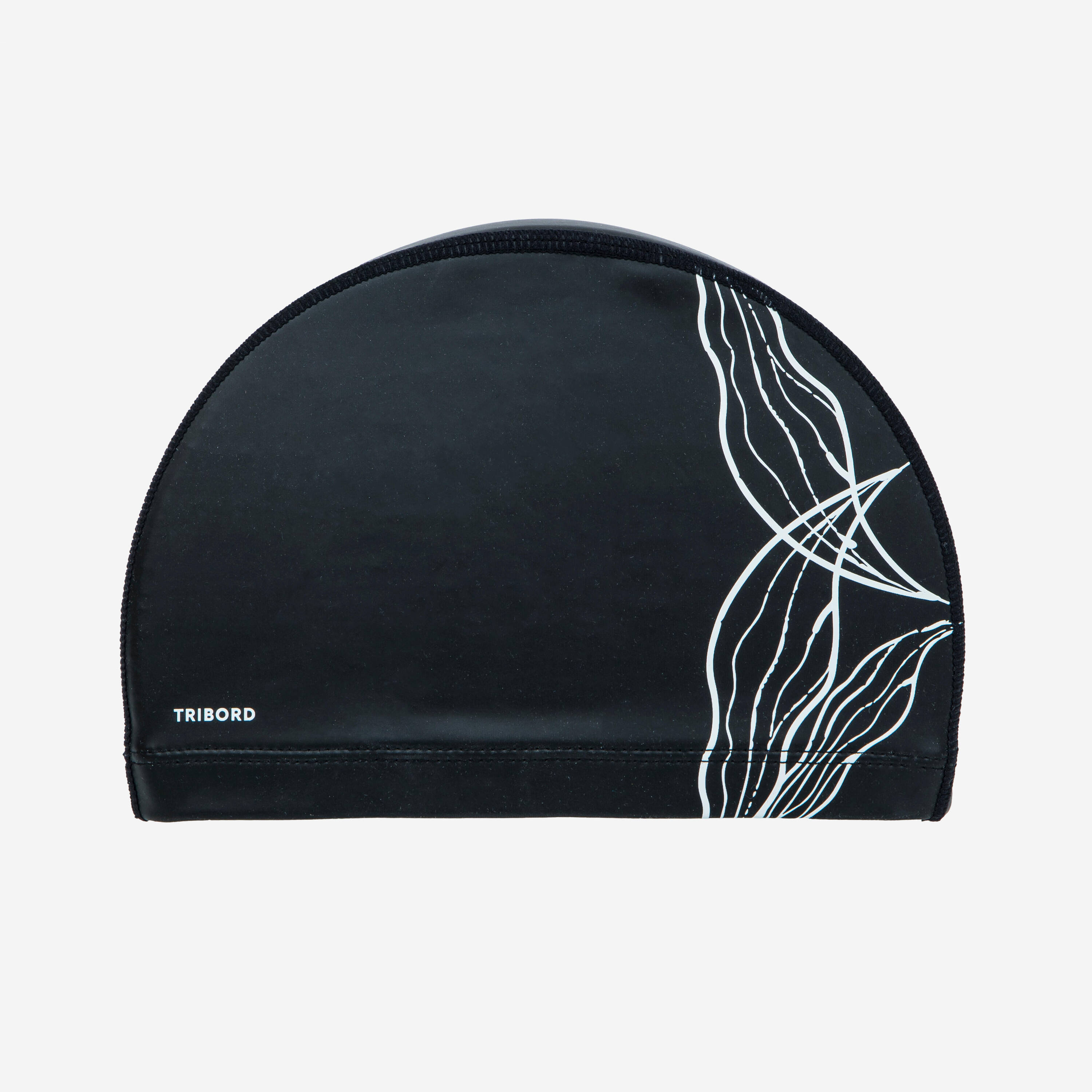 Silicon Mesh Swim Cap for Adults (56-59 cm) - Dufy Black -  3