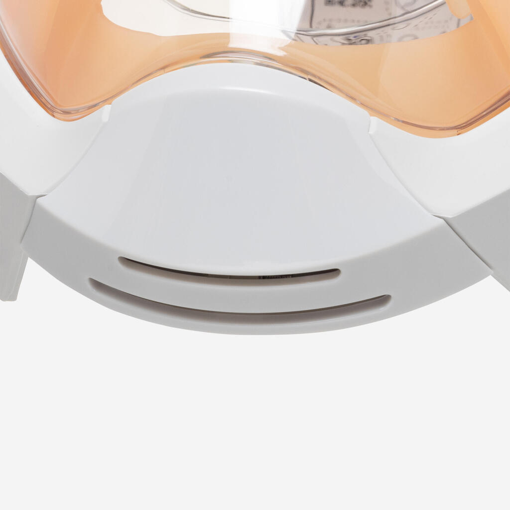 Masque easybreath de surface adulte - orange sans sac
