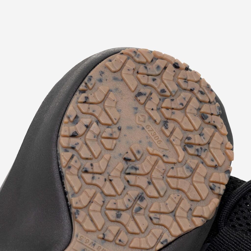 Παπούτσια πισίνας-θαλάσσης ενηλίκων - Aquashoes 500 sneakers μαύρο