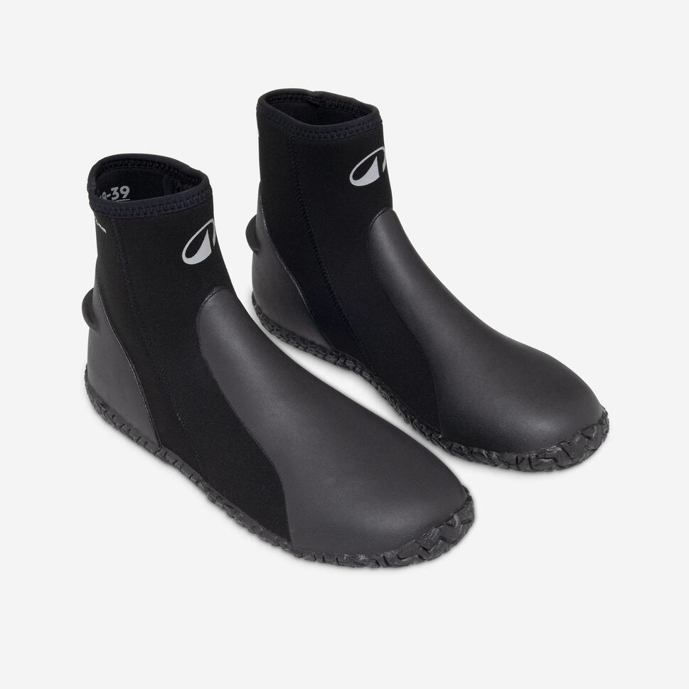 Buty wysokie do nurkowania Subea SCD z neoprenu 3 mm