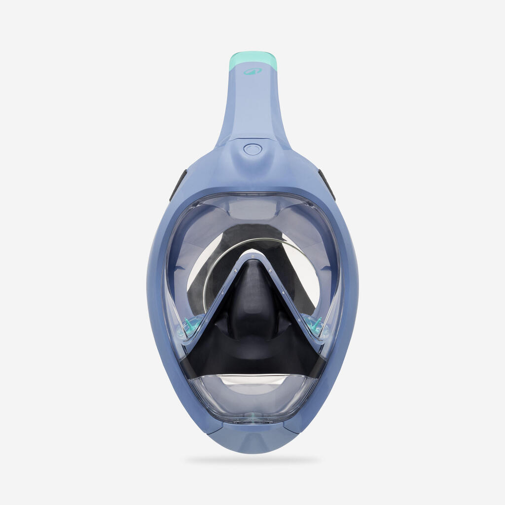 Masque snorkeling immersion Easybreath 900 > 10 ans - Bleu crépuscule