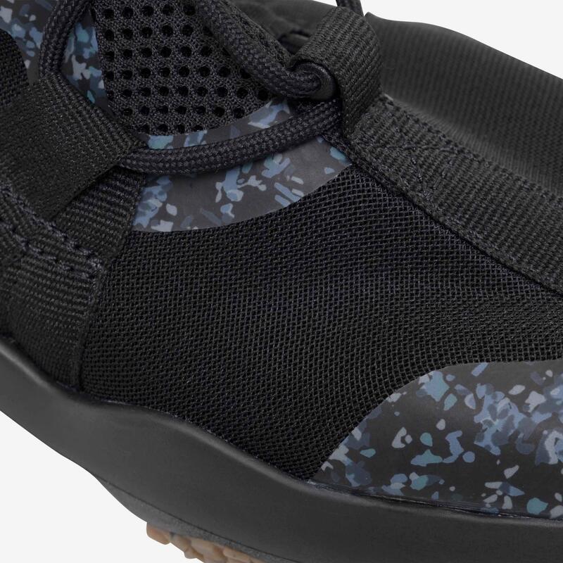 Chaussures aquatiques Adulte - Aquashoes 500 sneakers noir