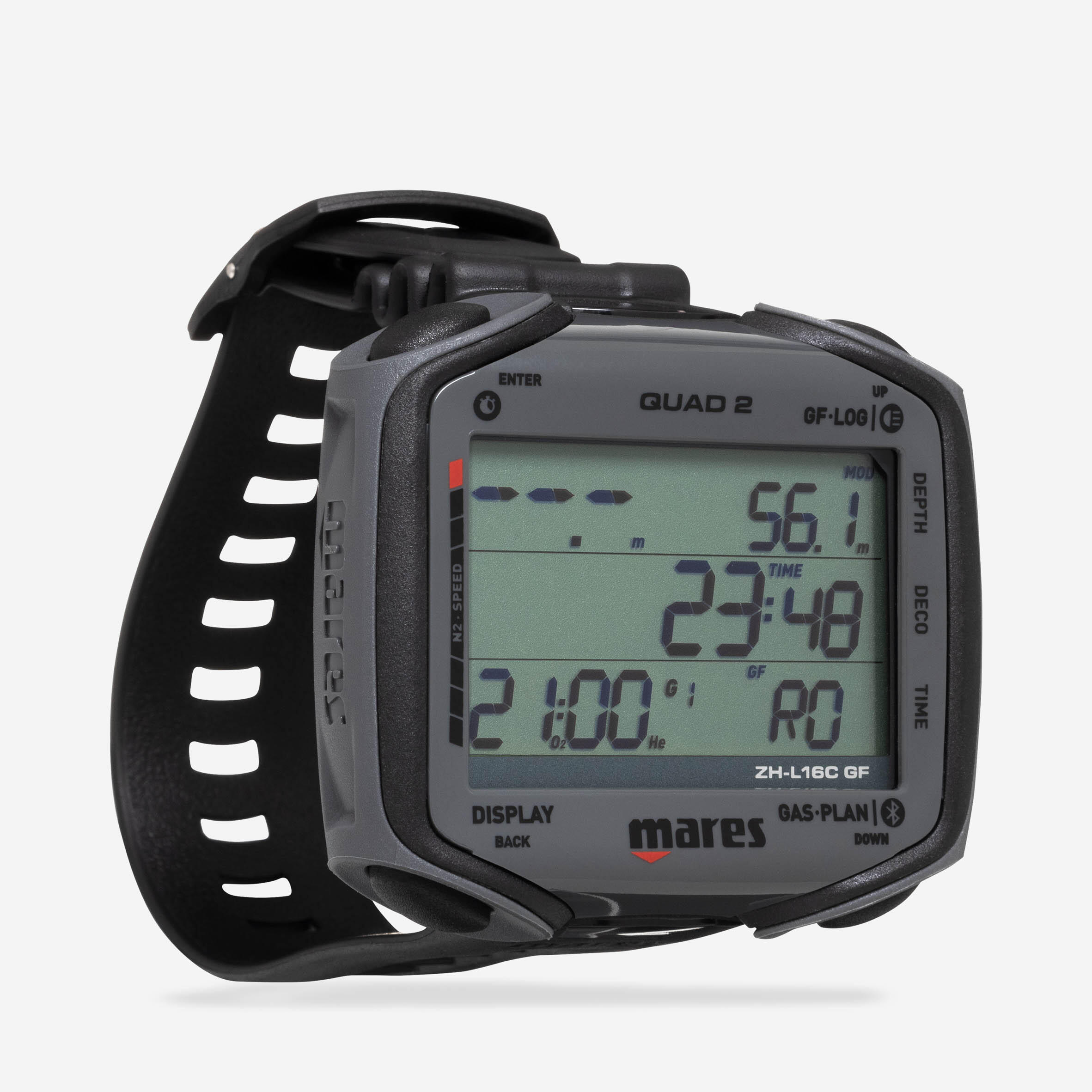 MARES Tauchcomputer Quad 2 schwarz | 00194151199444 MARES Tauchcomputer Quad 2 schwarz | 00194151199444