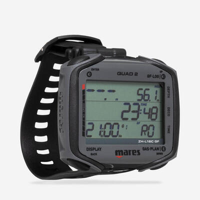 Tauchcomputer Mares Quad 2 schwarz