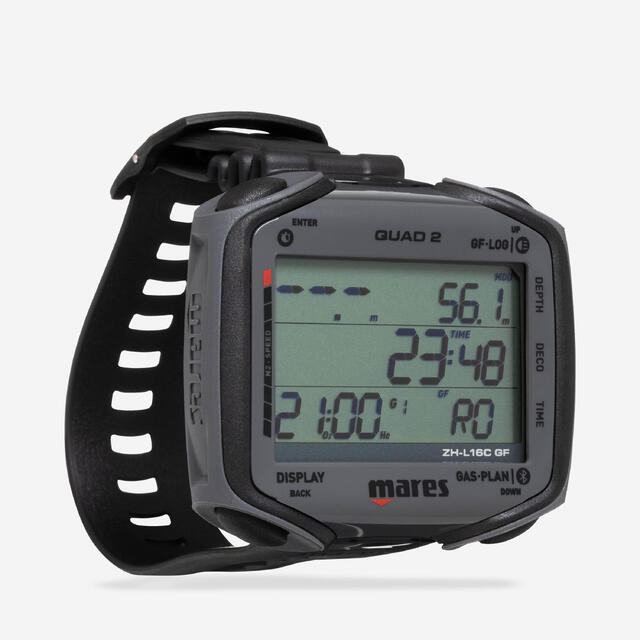 Tauchcomputer Mares Quad 2 schwarz