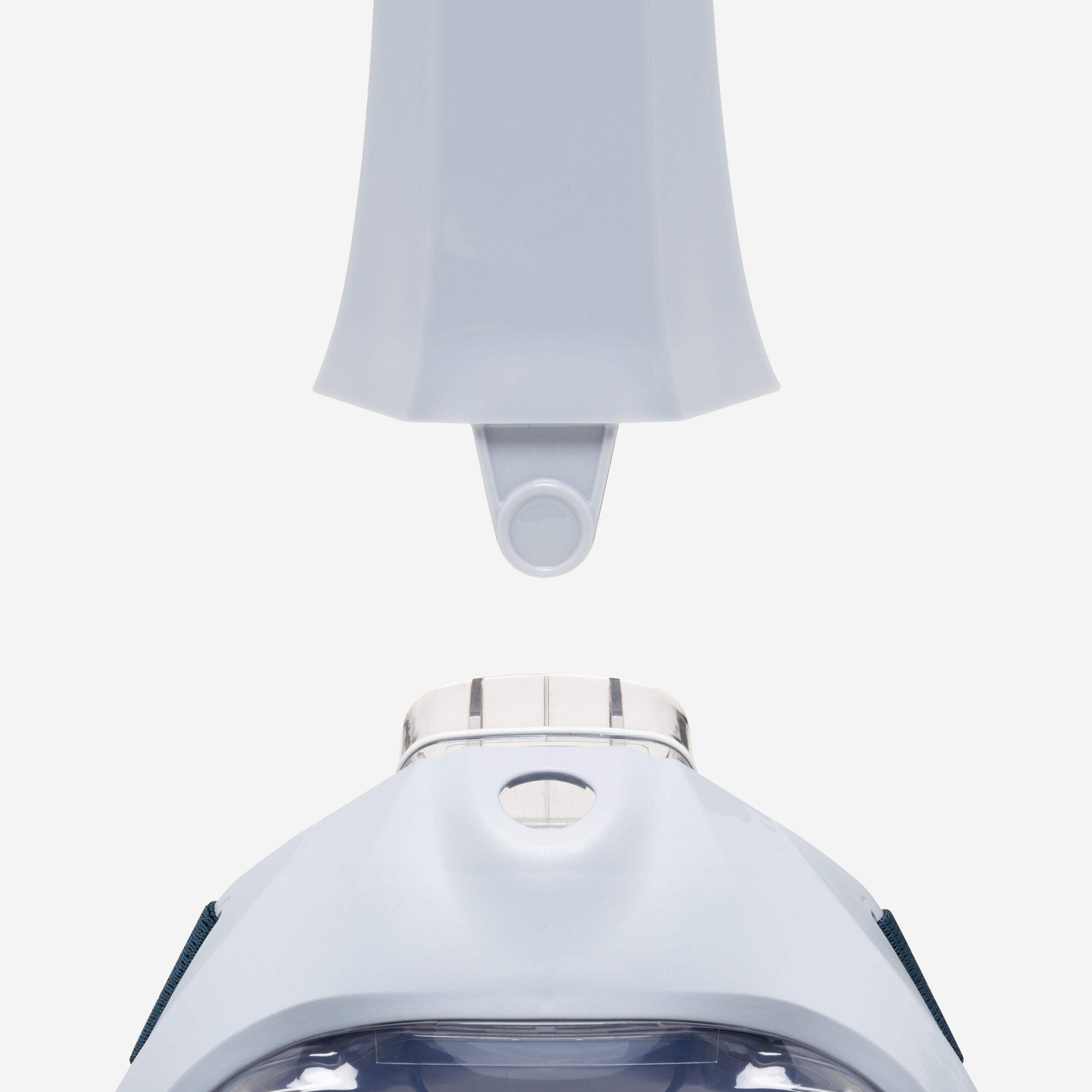 Snorkelset voor volwassenen Easybreath masker en vinnen 8/9