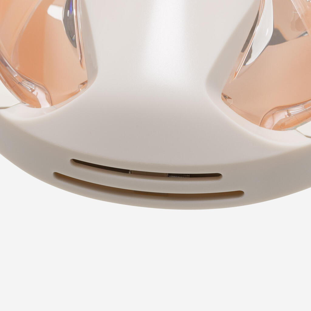 Masque easybreath surface enfant XS (6-10 ans)  - AVEC SAC - Beige et Orange