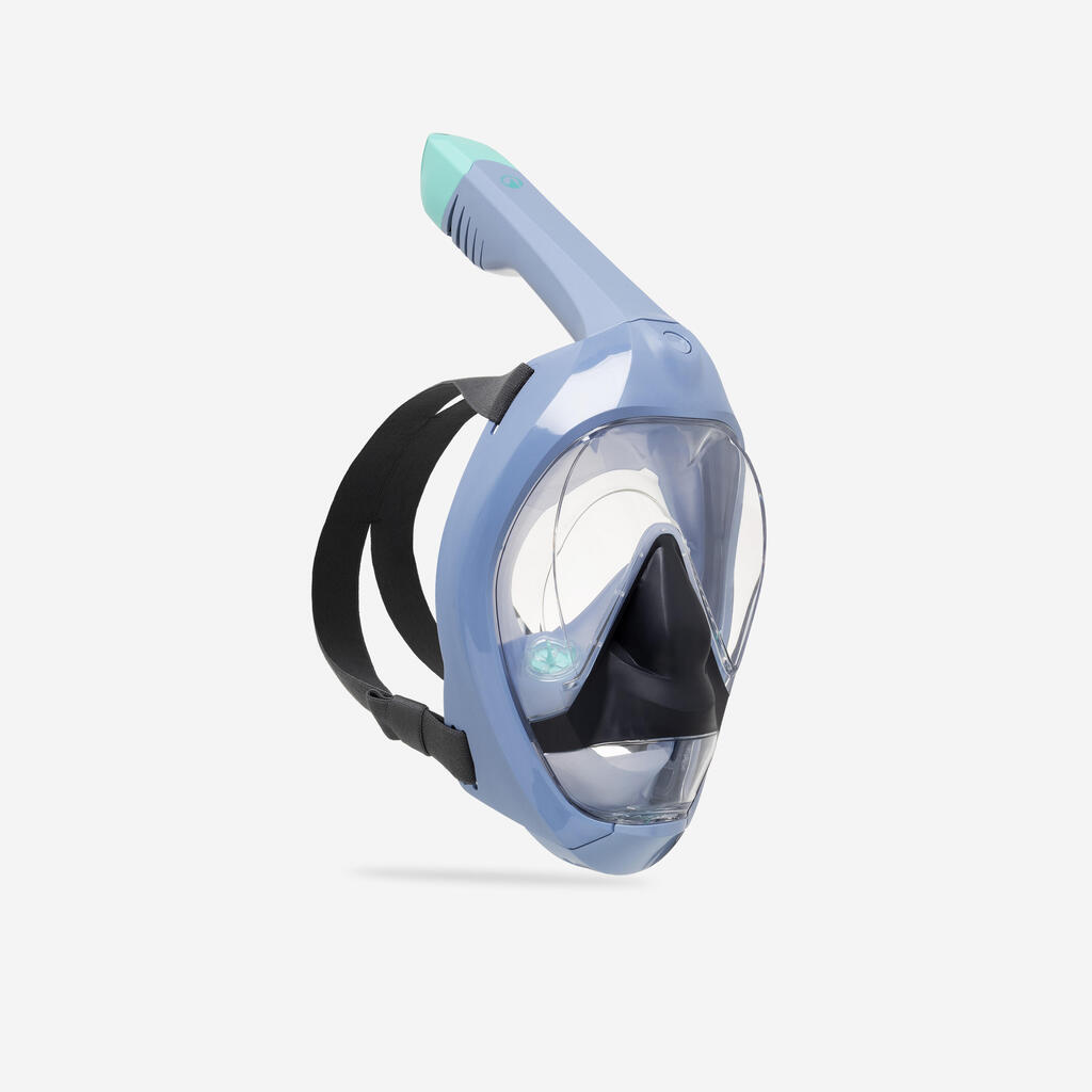 Masque snorkeling immersion Easybreath 900 > 10 ans - Bleu crépuscule