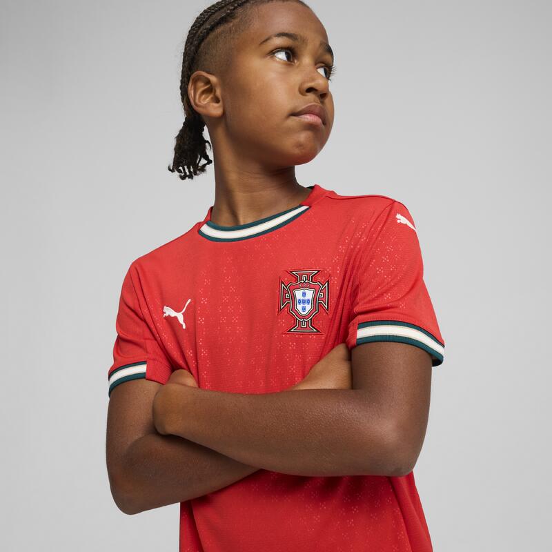 Camisola Futebol Principal Portugal 2025 Criança