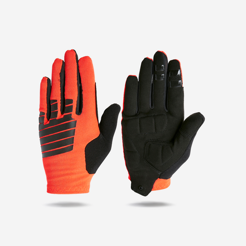 Gants de vélo VTT confort, 500 rouge