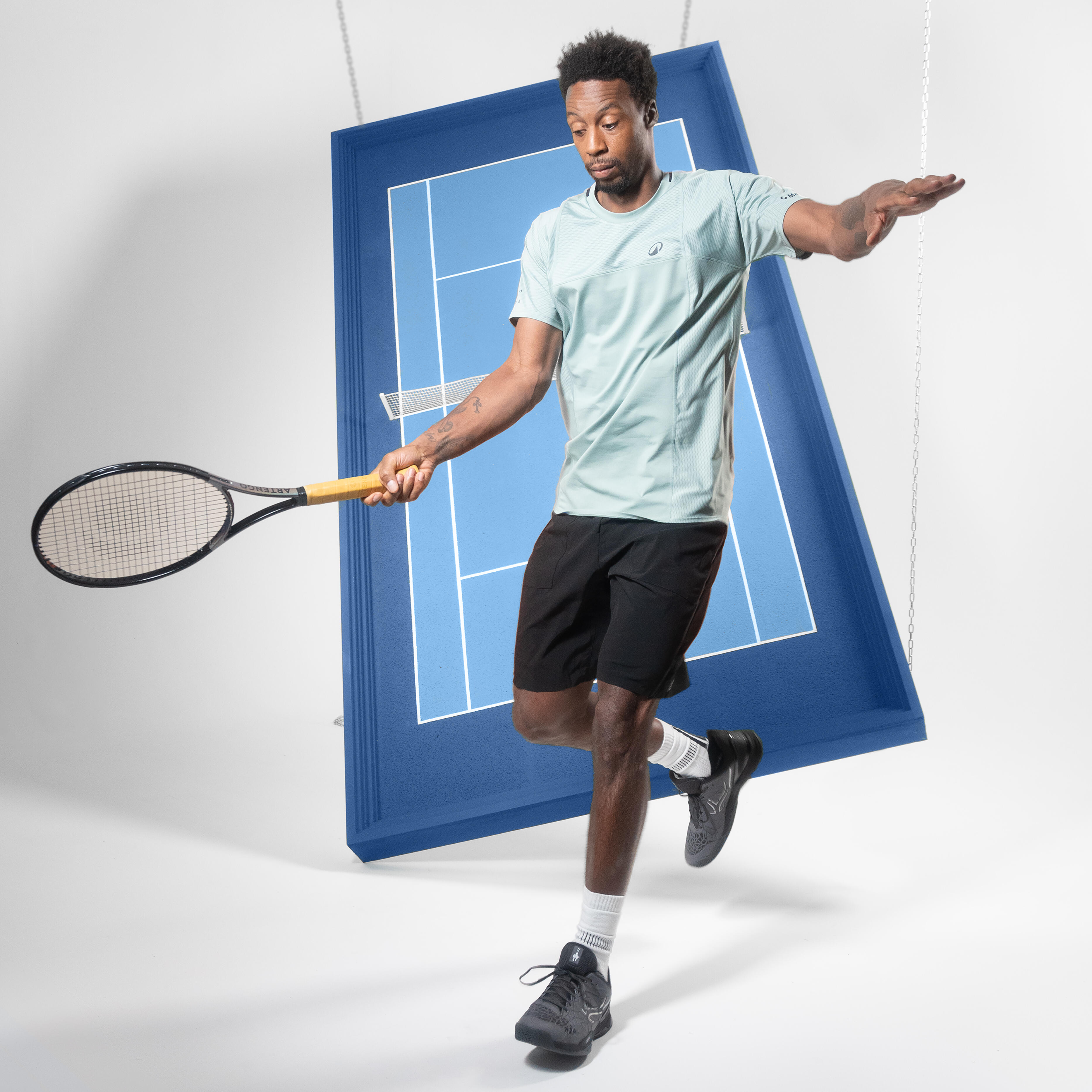 Men's Tennis Shorts – Dry+ Gaël Monfils - ARTENGO