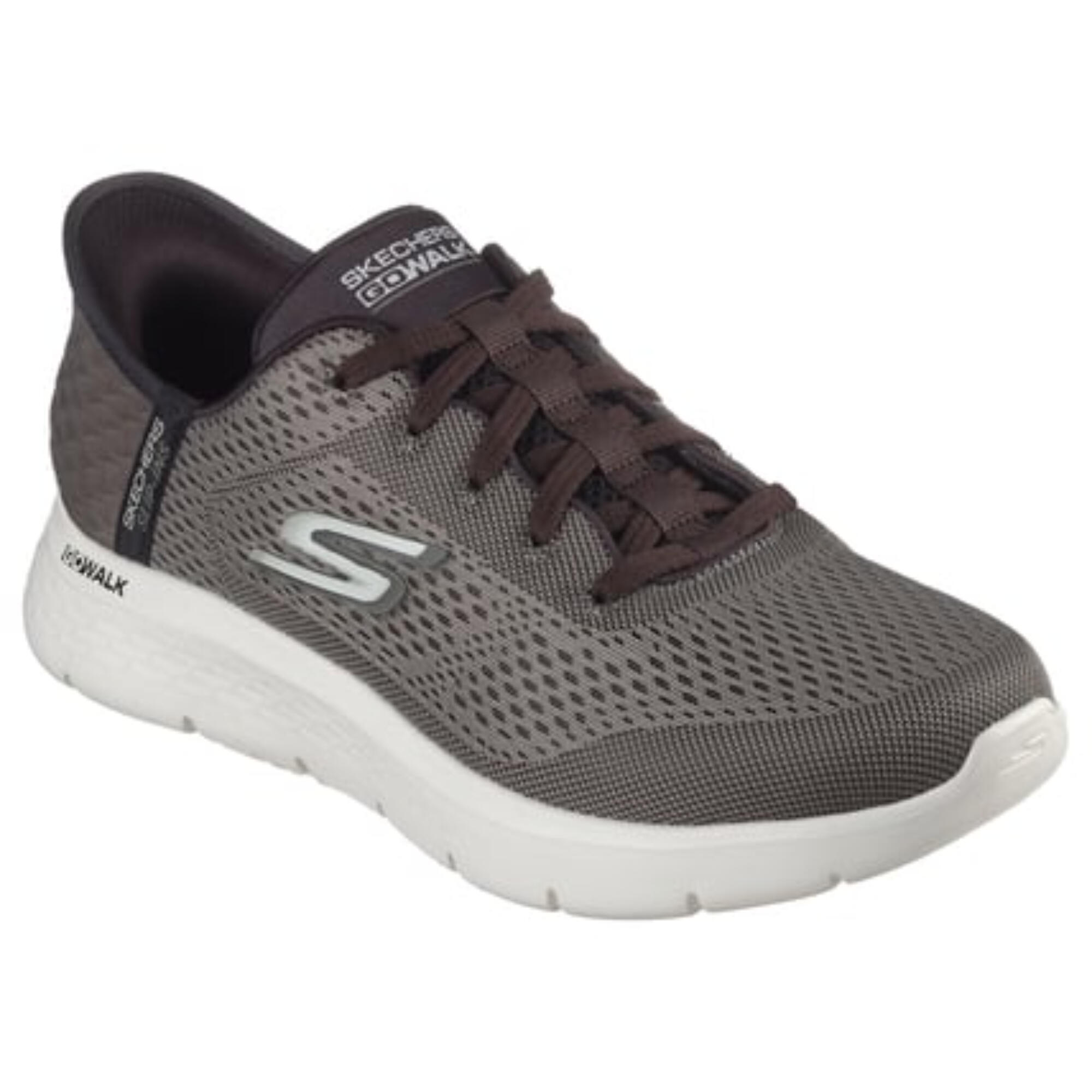 Men's Slip-ins: GO WALK Flex - New World BROWN
