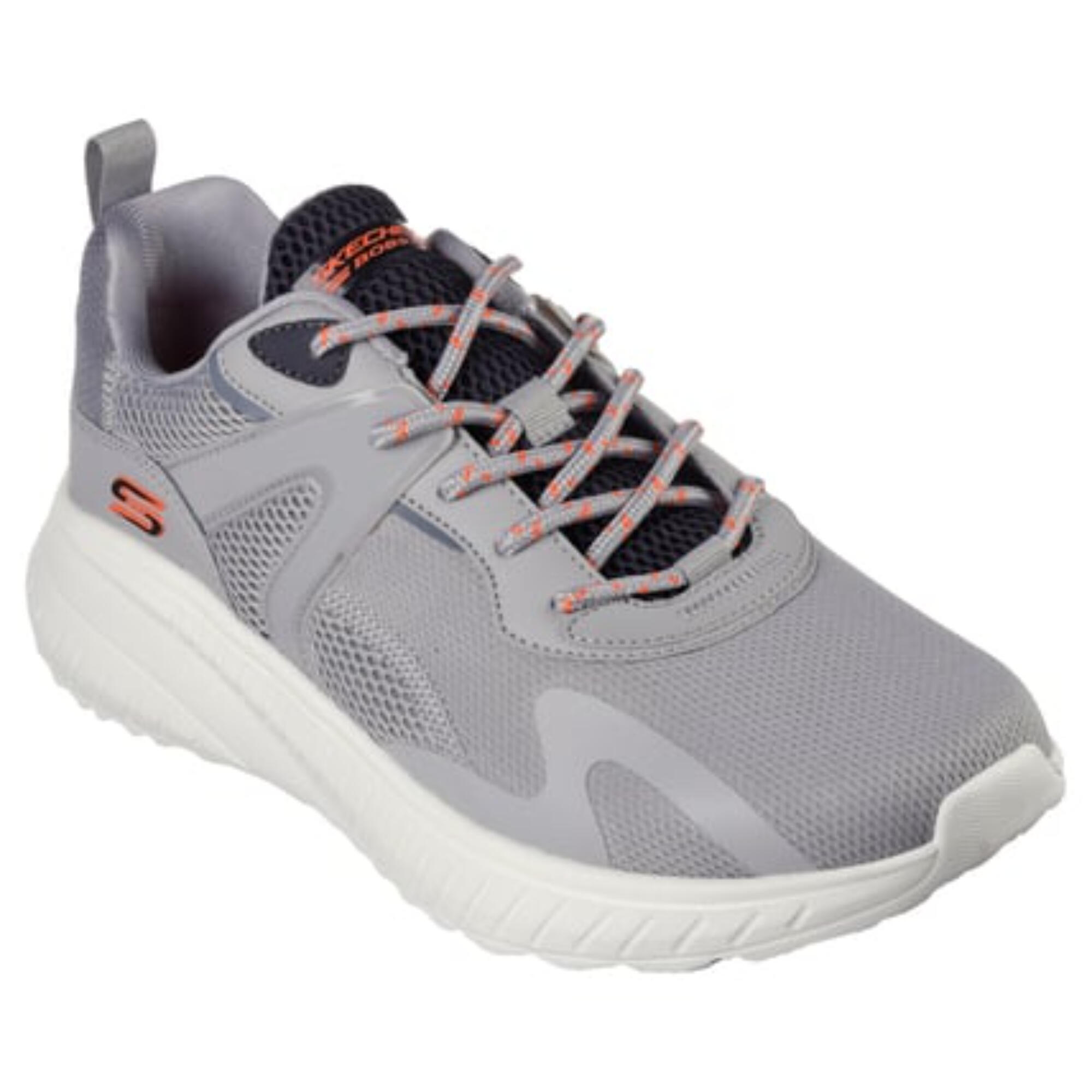 Men's Bobs Squad Chaos Elevated Drift Trainer GREY