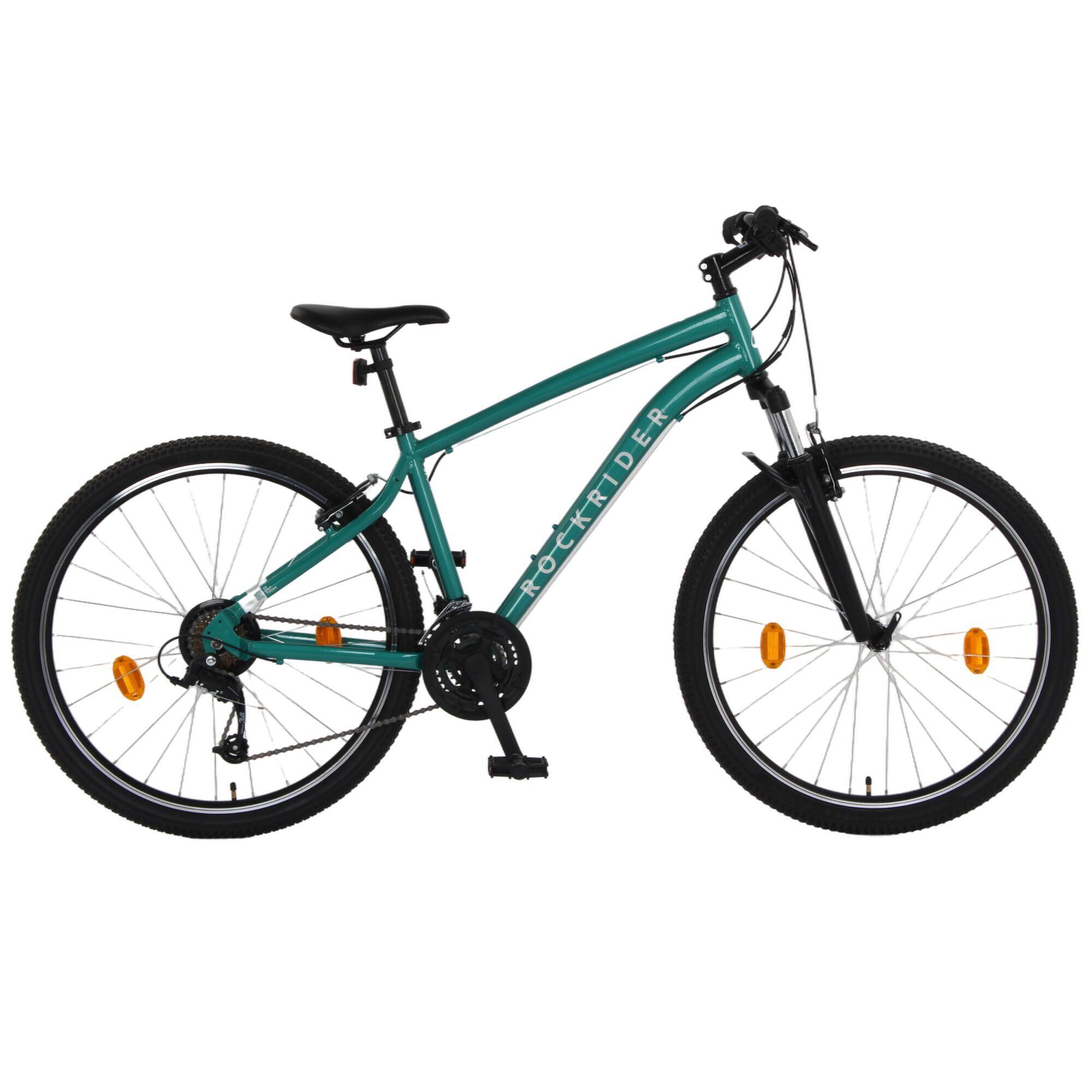 Mountain Bike Rockrider ST100 - Aluminium Frame, 21 Speed, 80mm Suspension