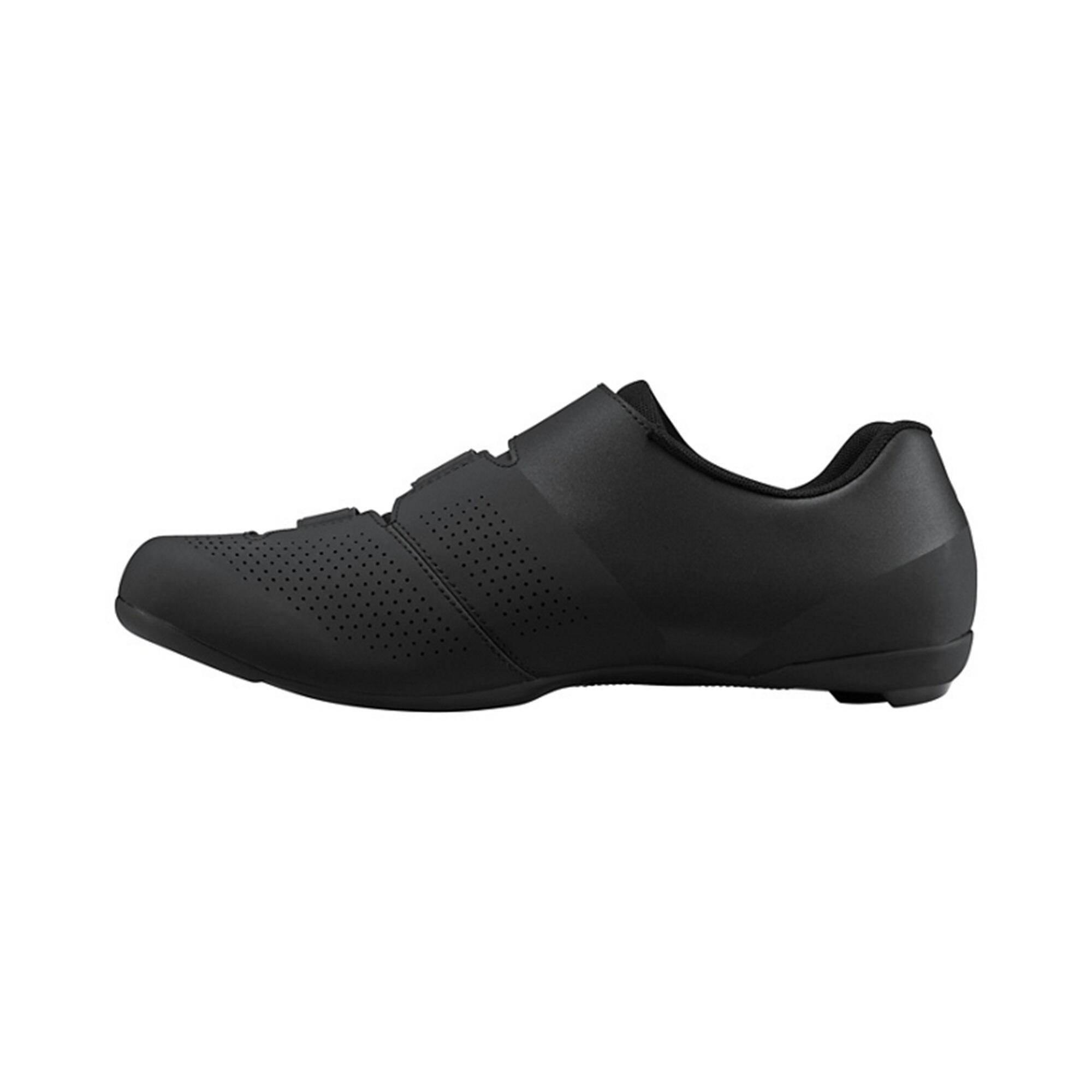 Scarpe bici da corsa adulto Shimano RC102 nere 2/5