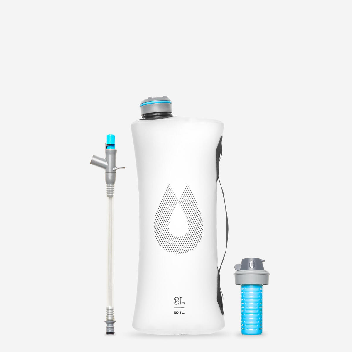 RÉSERVOIR SOUPLE SEEKER 3L + FILTRE - HYDRAPAK