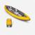 Canoë kayak gonflable 2 places - Tribord 100+ Jaune