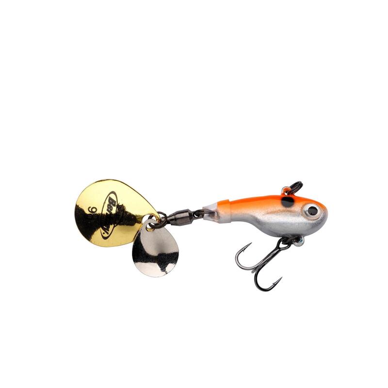 Spinnertail Berkley Pulse Spintail, Orange Glitter, 5g