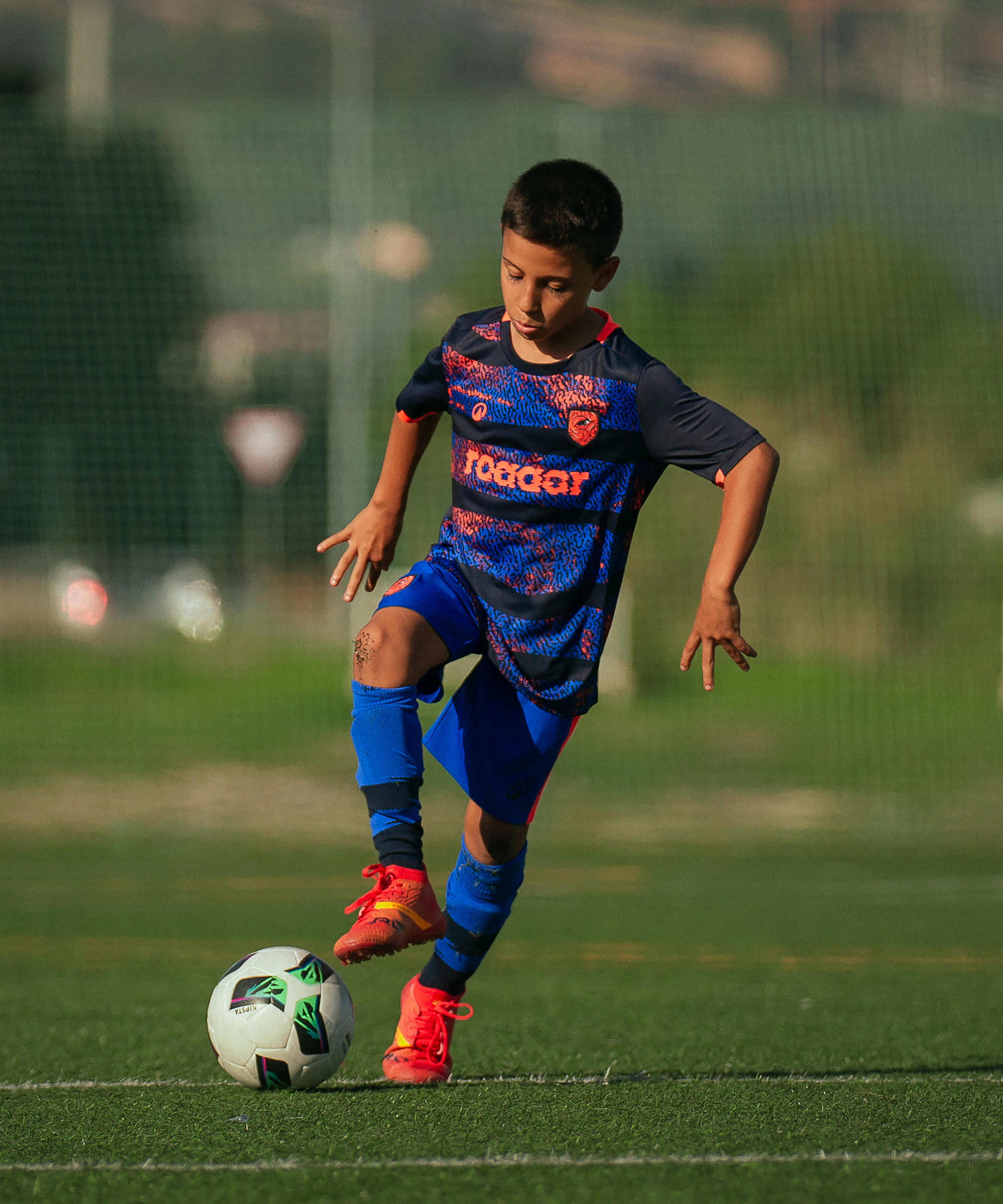 Short de soccer enfant, Viralto Solo 7/9