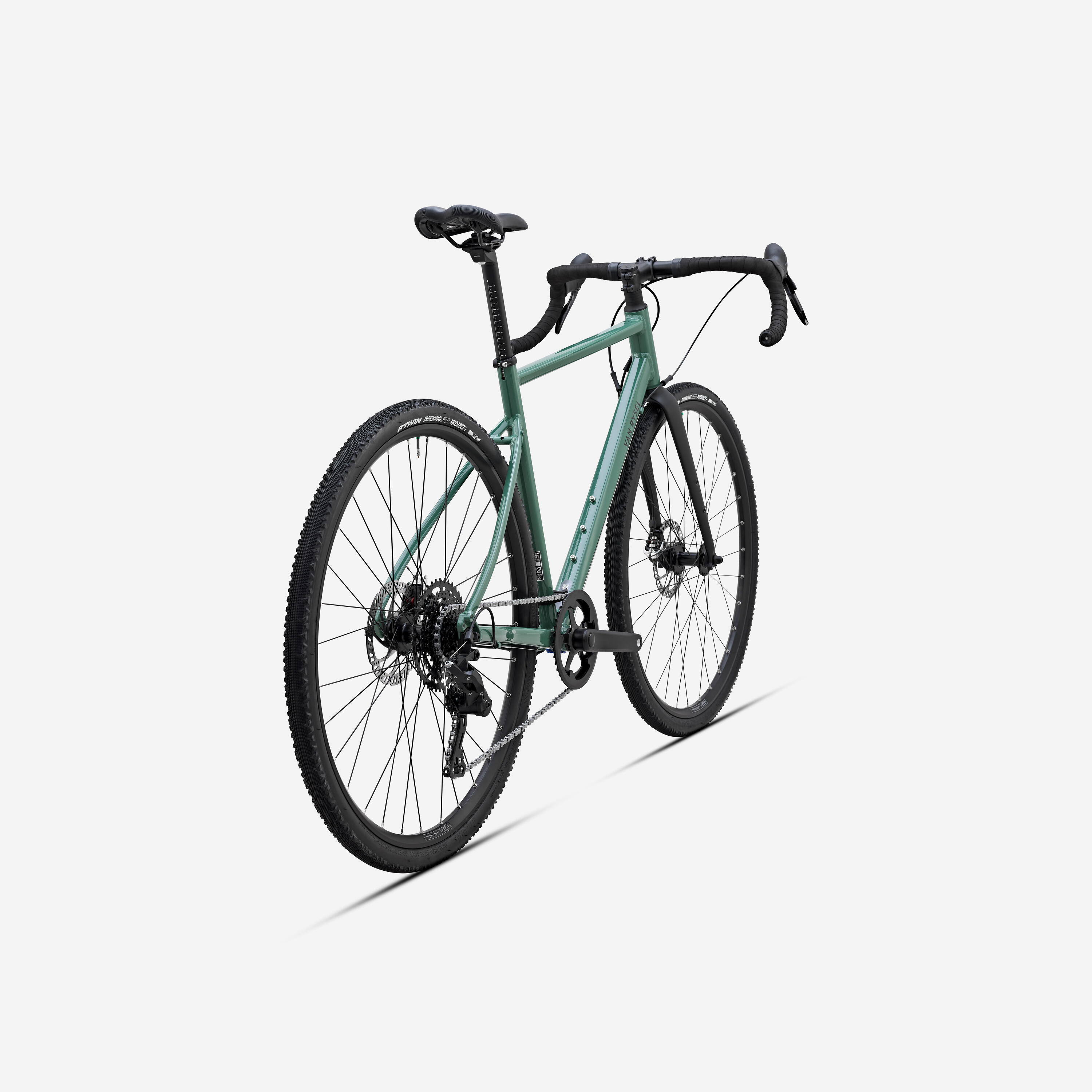 Bici gravel AF DISCOVER Microshift Acolyte 1x8v verde 3/9